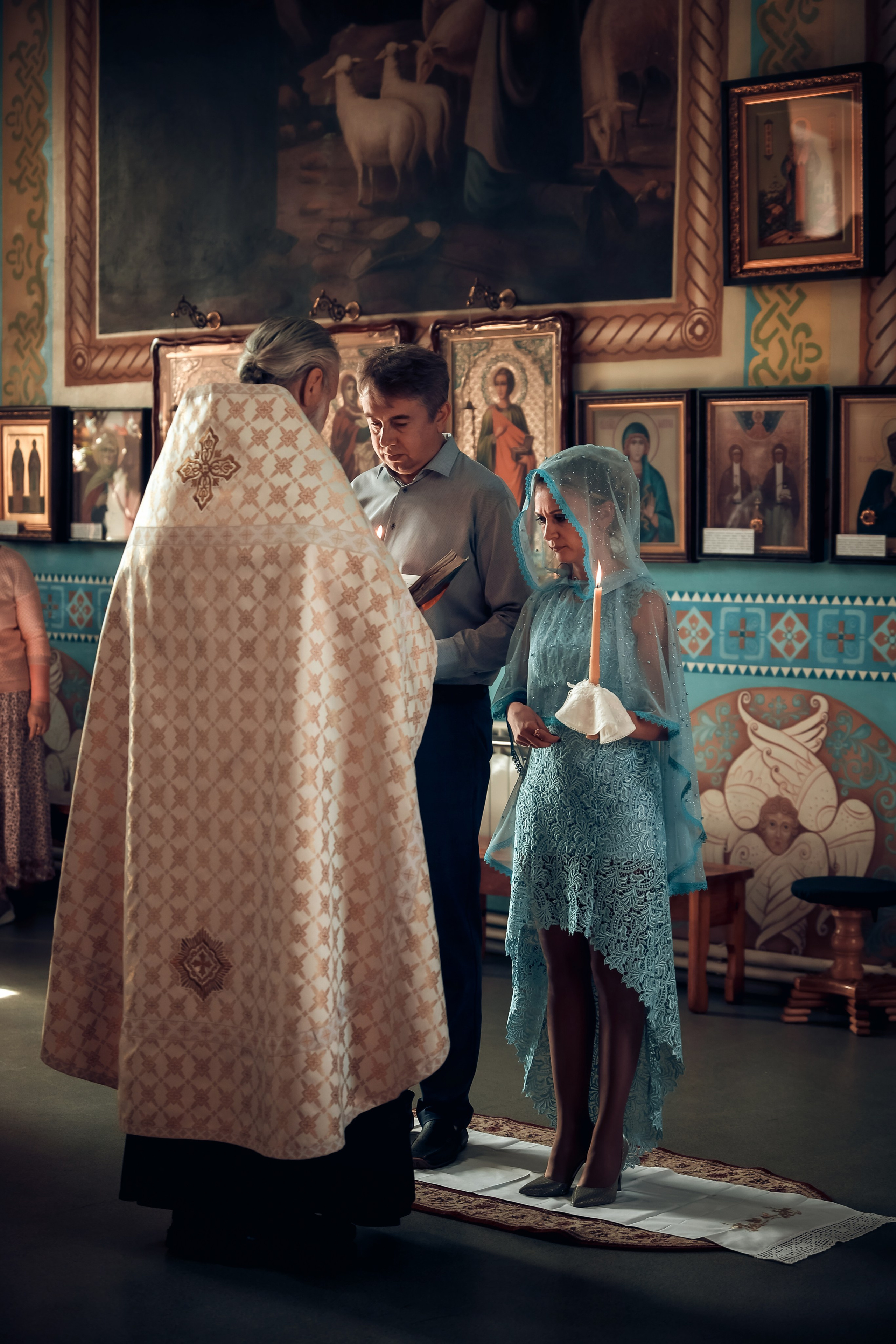 Венчание в Церкови Благовещения Пресвятой Богородицы Школьная ул., 21, село Крутые Хутора. Фотограф на крещение- венчание.Свадебный и семейный фотограф в Липецке Алена Данильченко