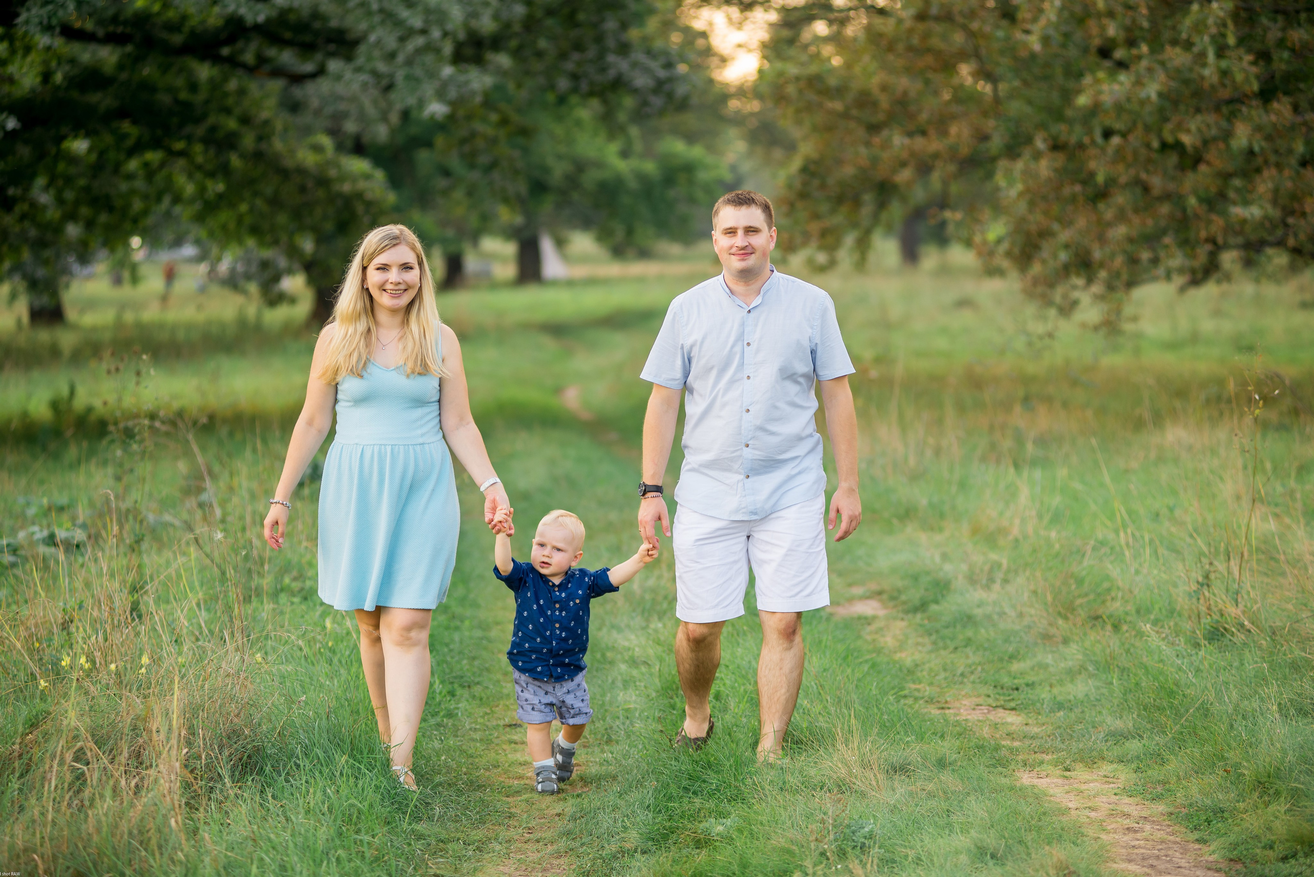 Вова, Маша и маленький Серёжа. Свадебный фотограф в Рязани Вагнер Владимир