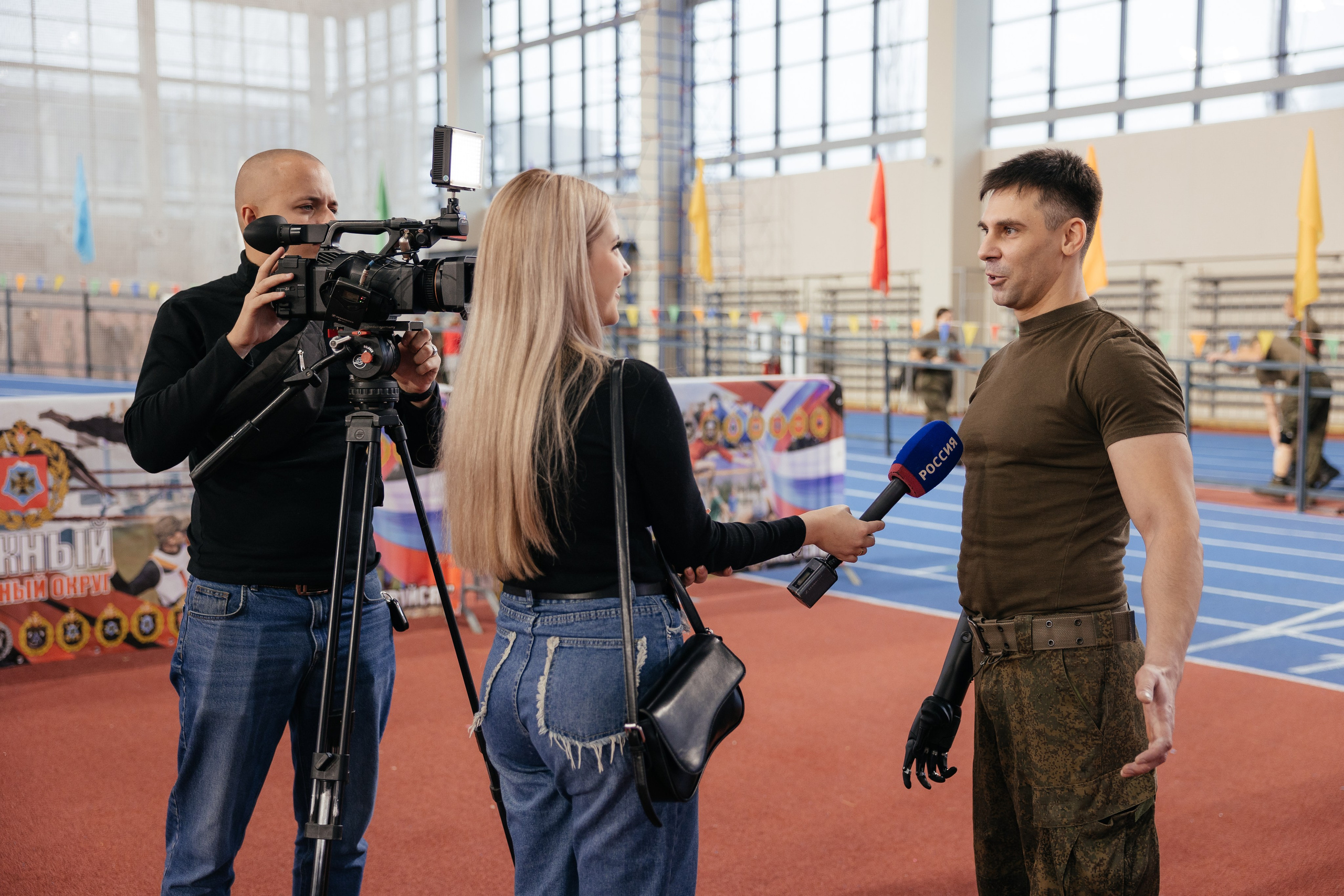 Манеж соревнования. Фотограф Крохин Олег
