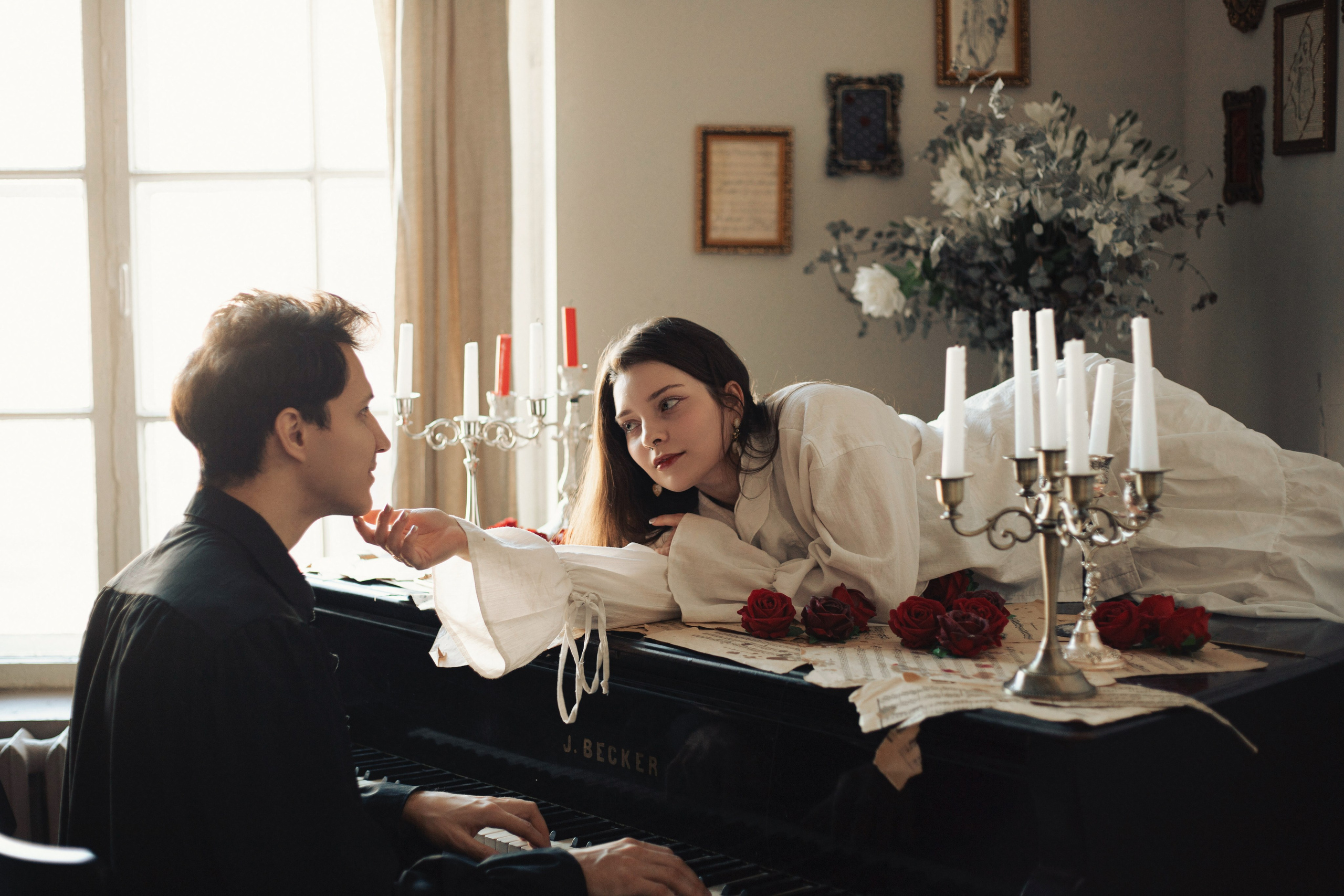 Студийная съёмка лавстори