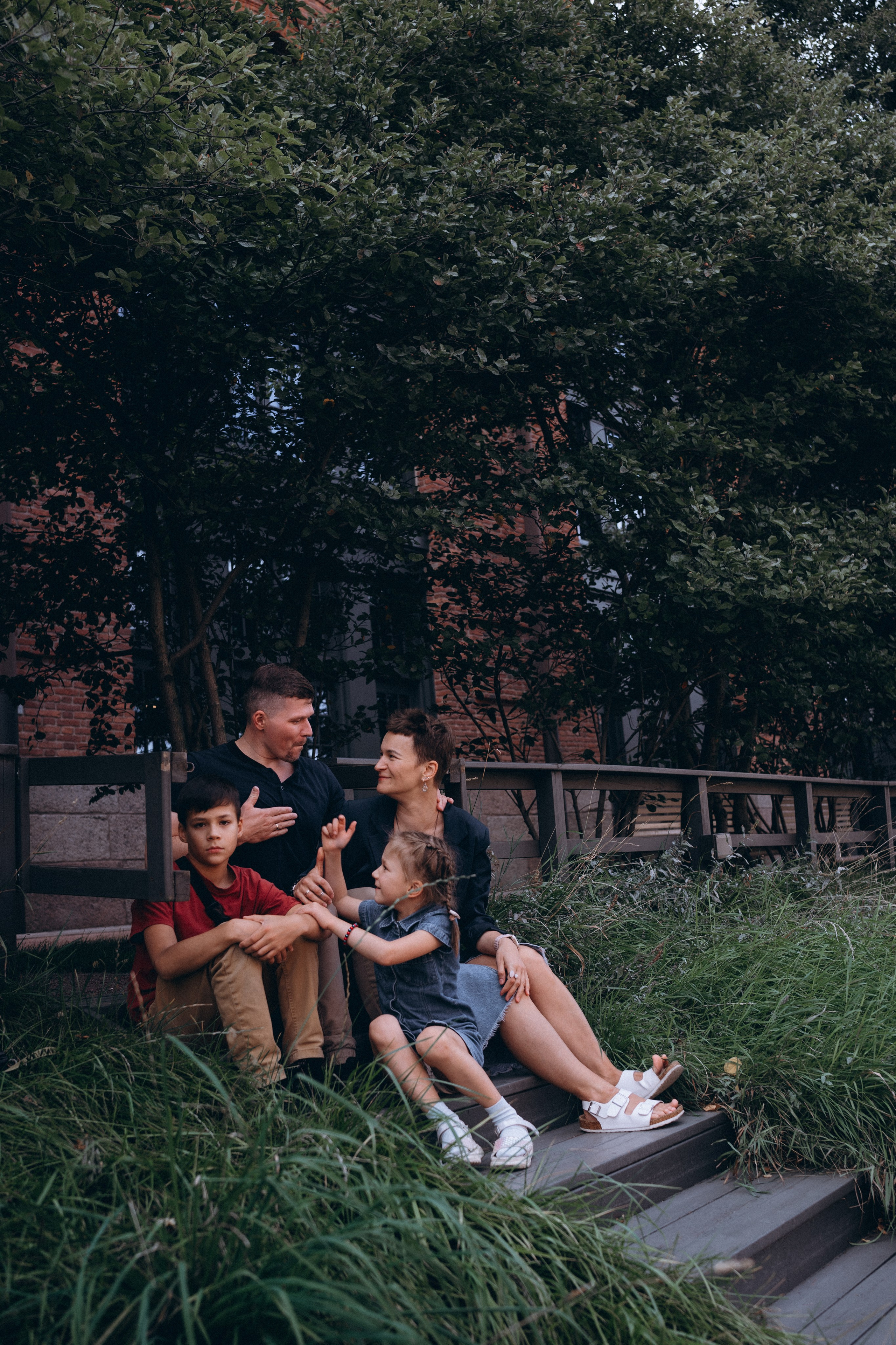 Лёша, Лида, Юра, Лиюша. Фотограф в Санкт-Петербурге Батурина Елена