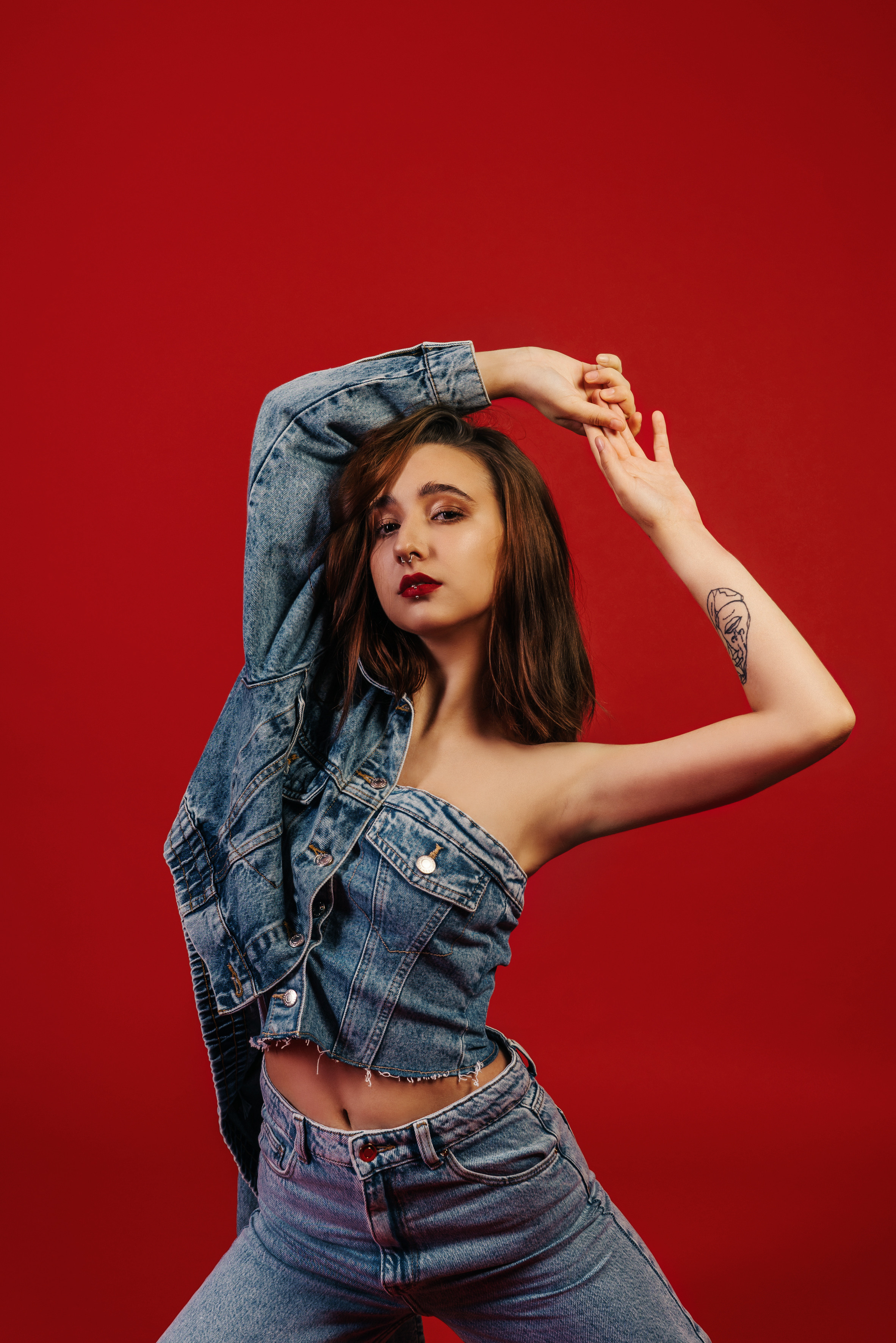 Съемка DENIM для журнала Vmode. Женский фотограф в Москве Анастасия Сидорова