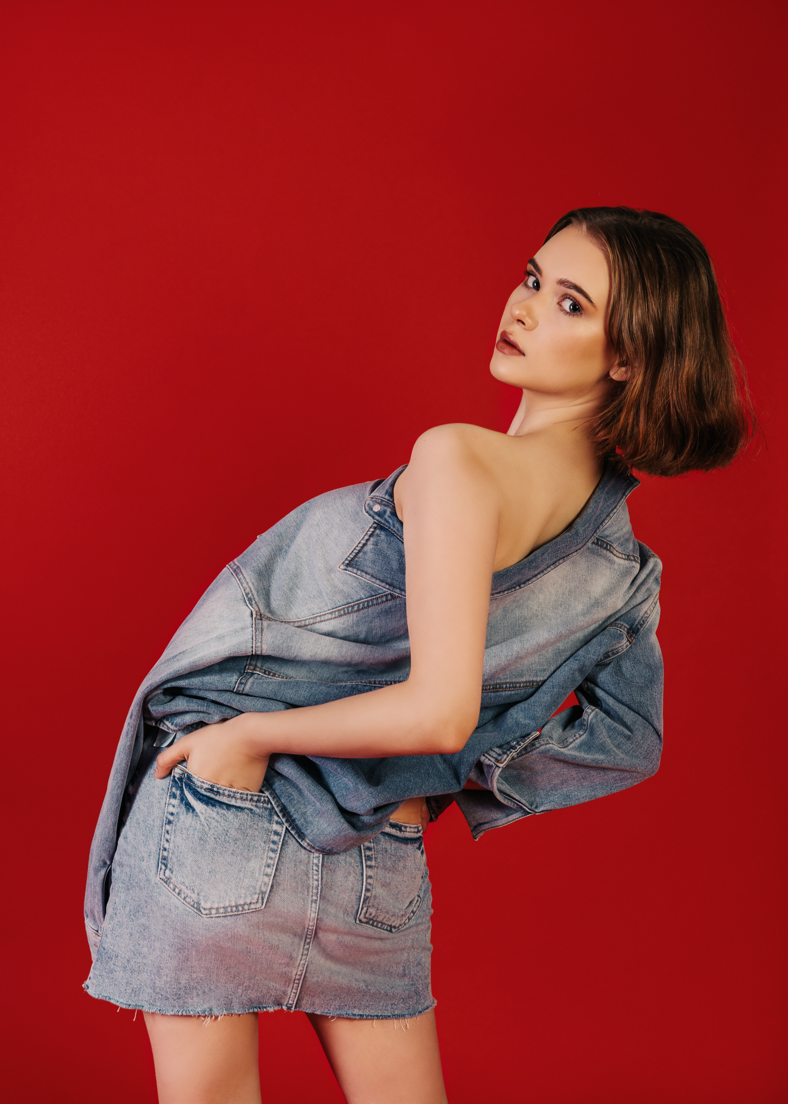 Съемка DENIM для журнала Vmode. Женский фотограф в Москве Анастасия Сидорова