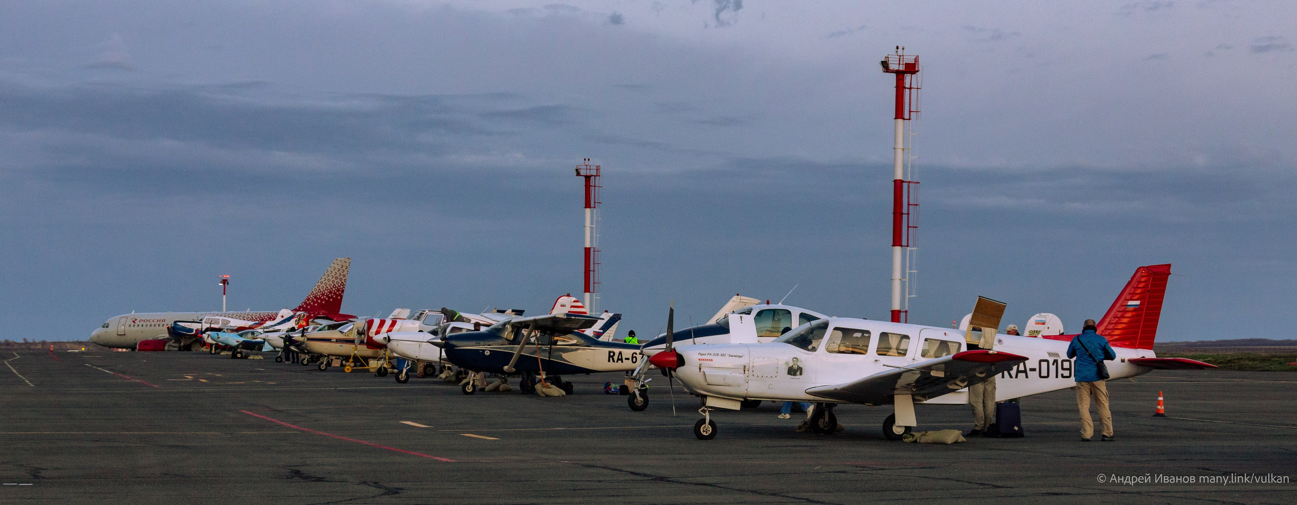 Перелёт на Байконур в 2026 г на самолётах АОН. Фотоальбом показывающий увлекательный мир авиации и мир медведей Андрея Иванова
