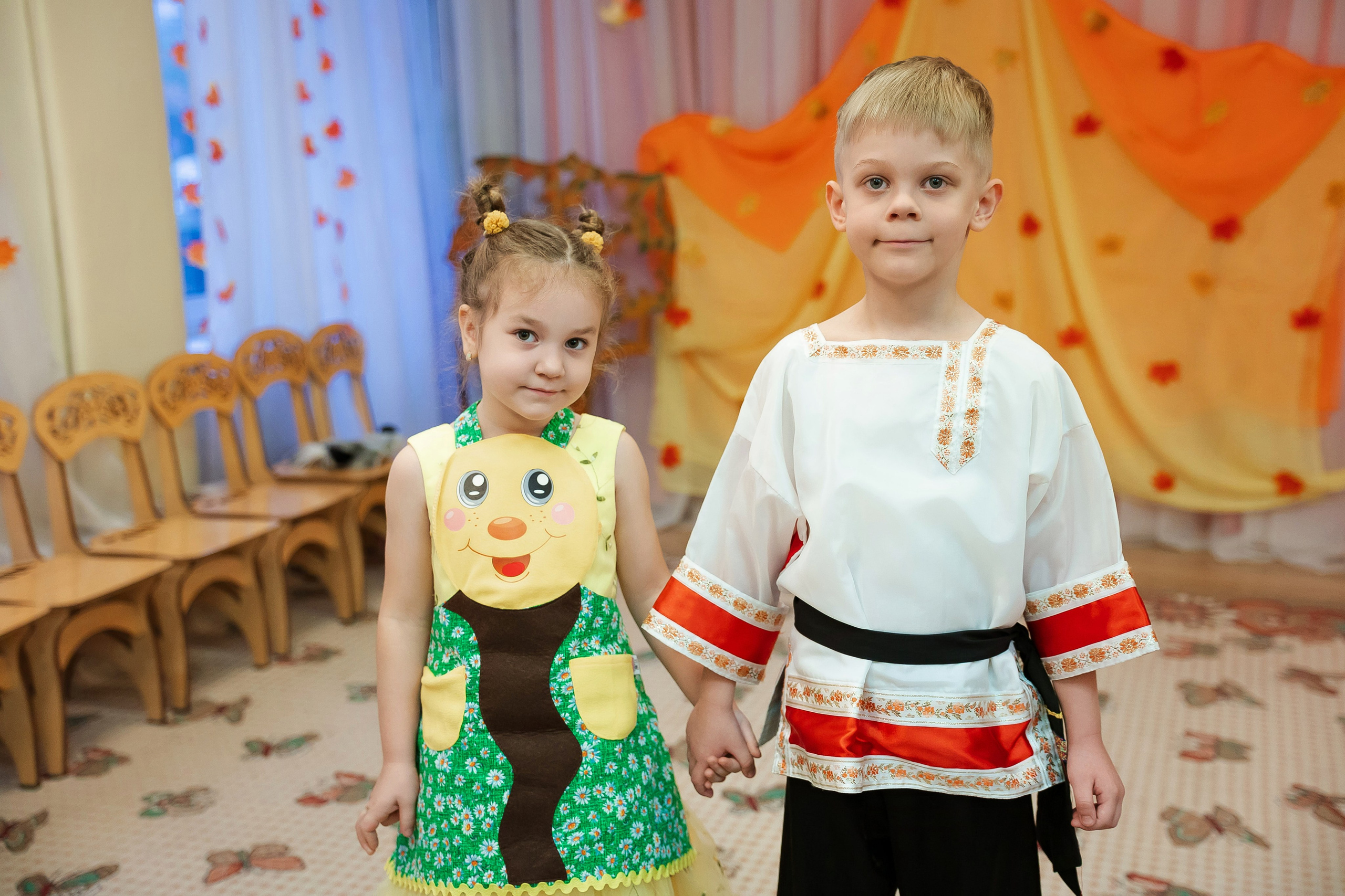 Осенний утренник. Семейный и детский фотограф в Москве Александра Мак