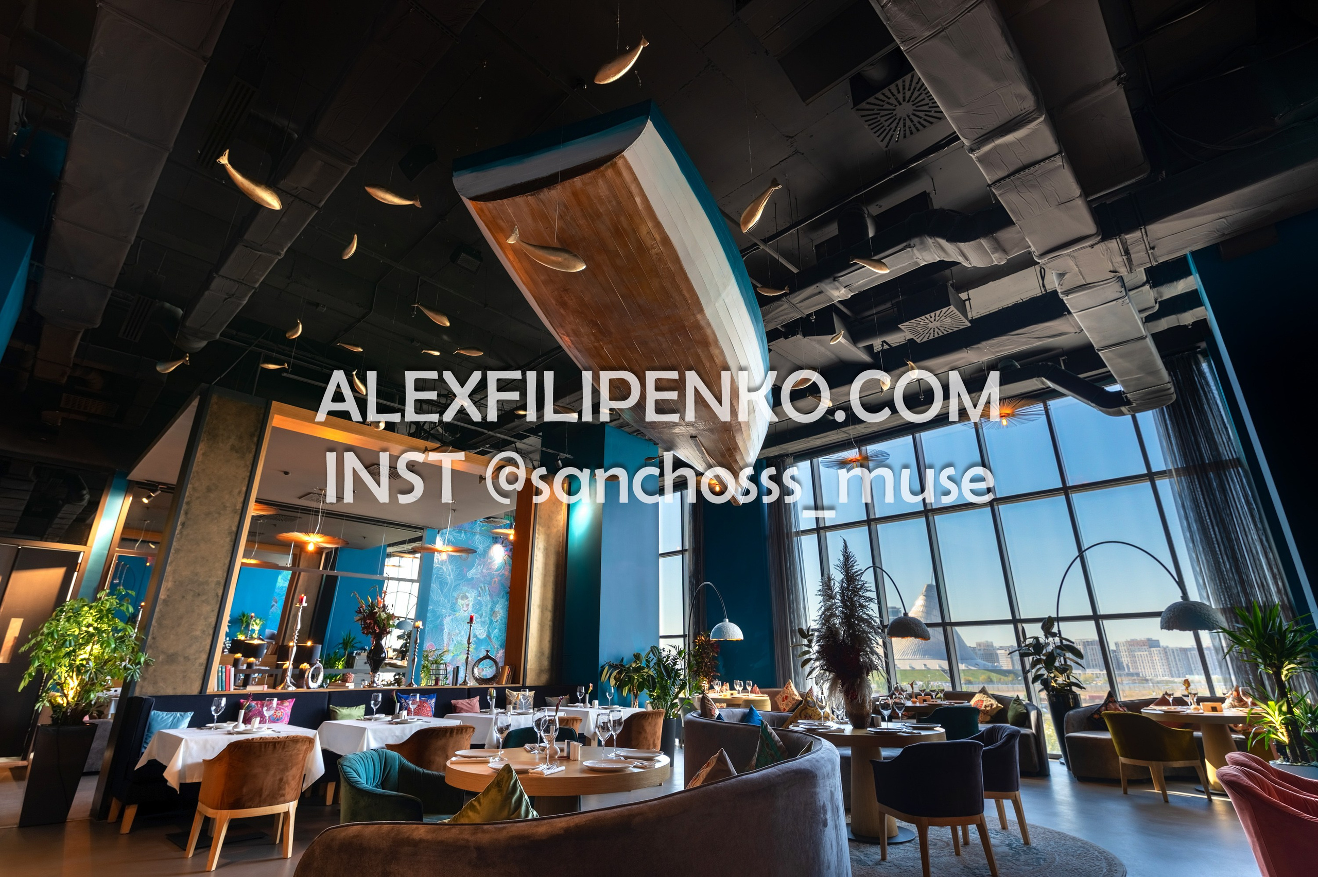 Ресторан Once. Фотограф интерьера недвижимости и архитектуры в Астане