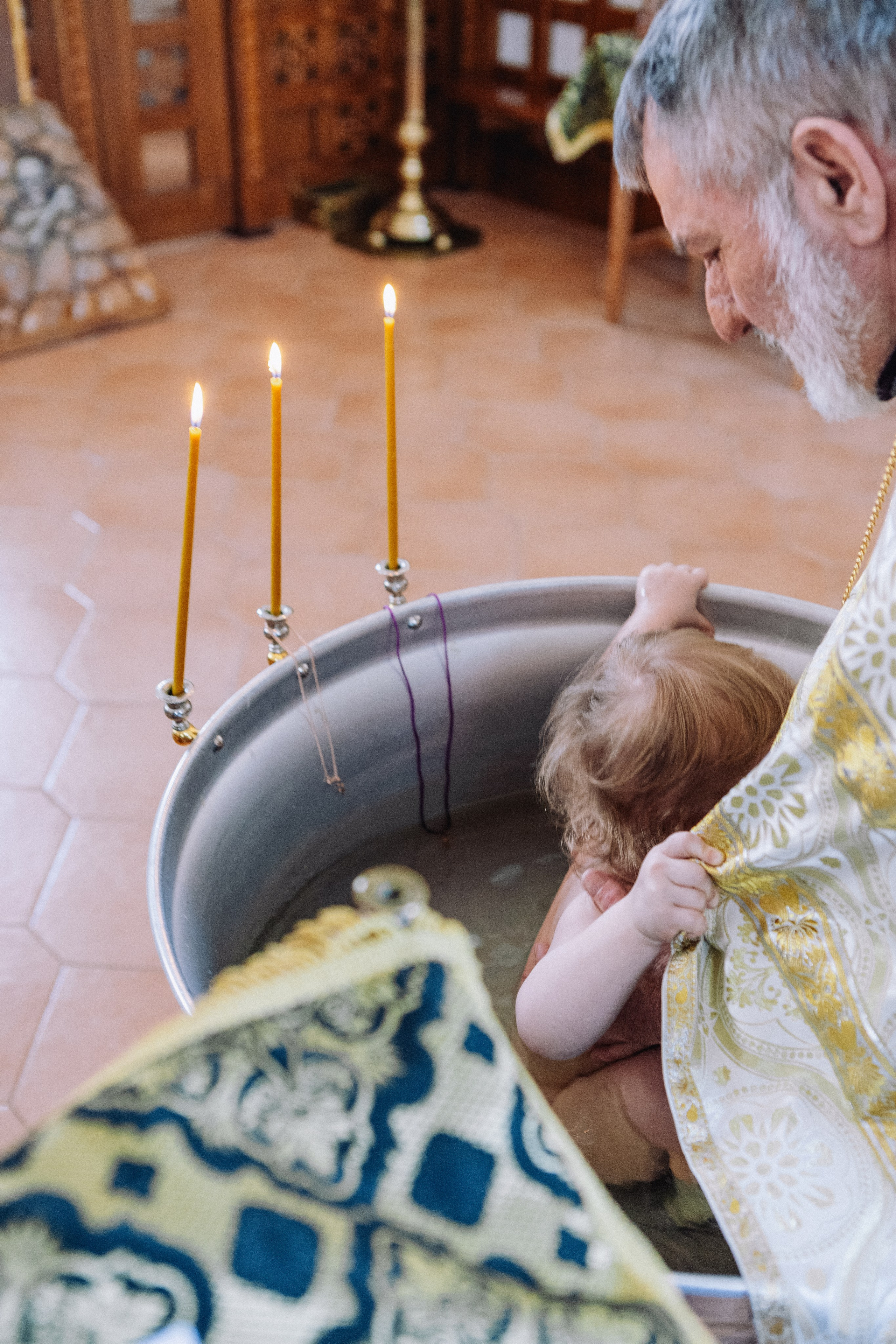 Крещение Артема и Полины. Фотограф в Курске Смирнов Евгений