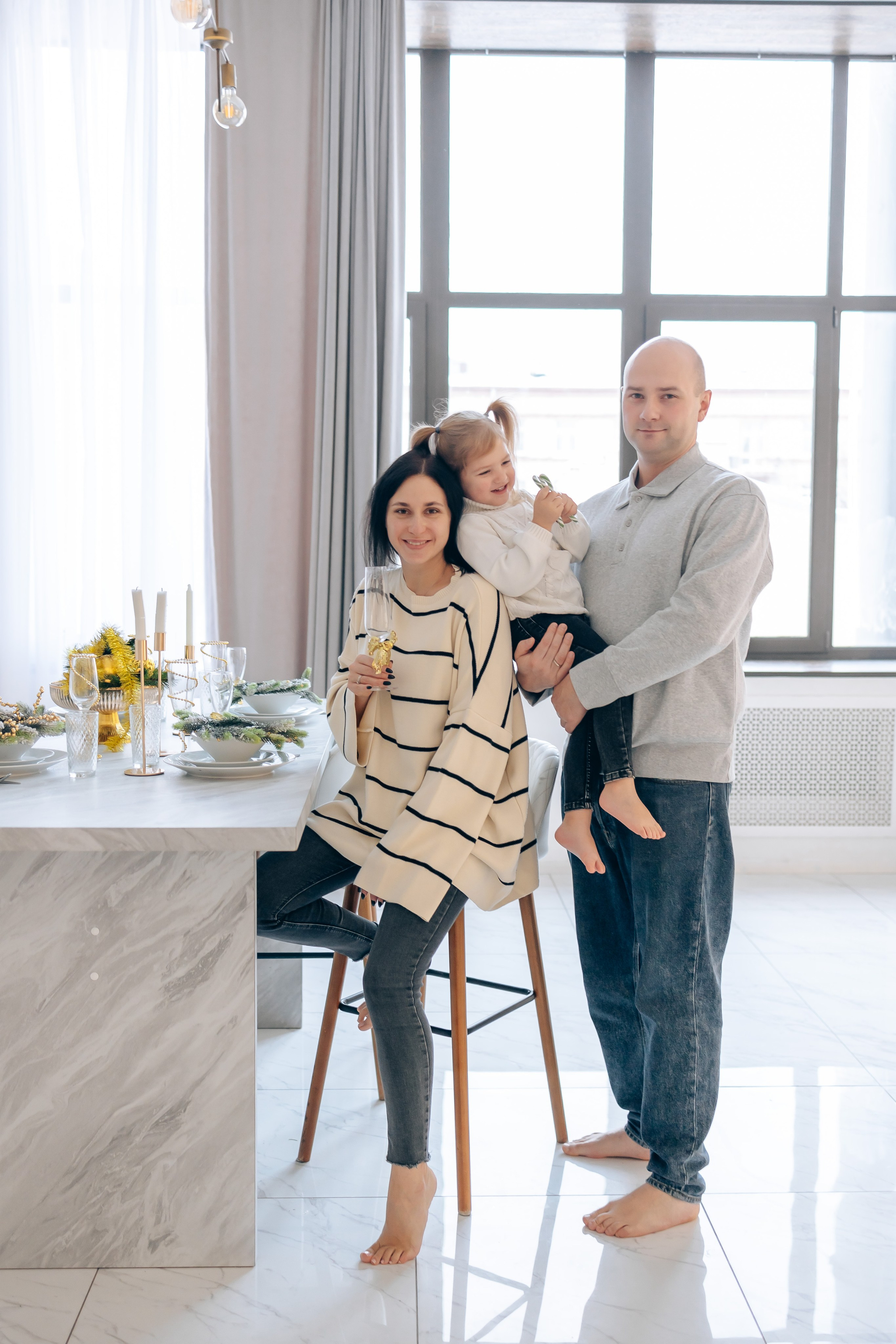 Новый год в студии. Фотограф Алена Малинина в Санкт-Петербурге Пушкин Питер СПб Семейные и детские фотосессии