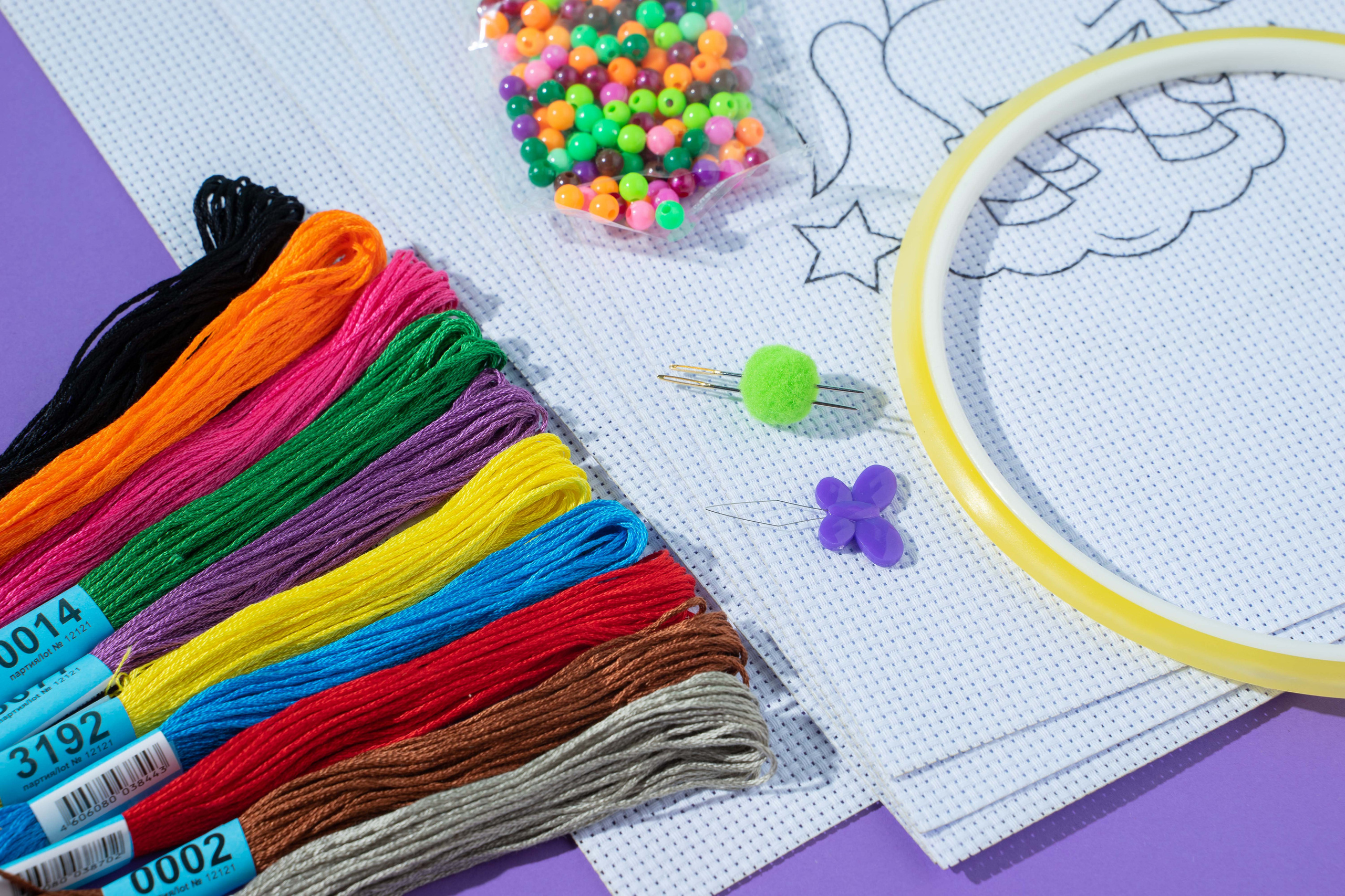 НАБОР ДЛЯ ВЫШЕВАНИЯ. Предметный и фуд-фотограф в Челябинске Руднева Юлия