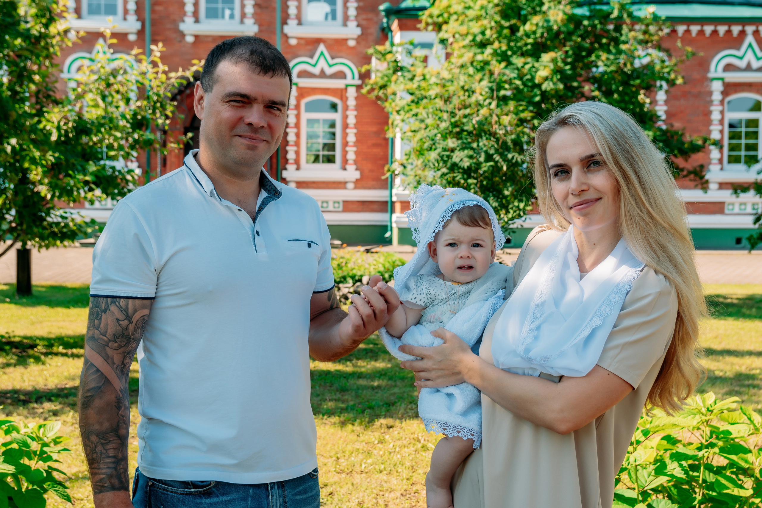 Таинство крещения. Фотограф Алёна Царькова. Киселевск