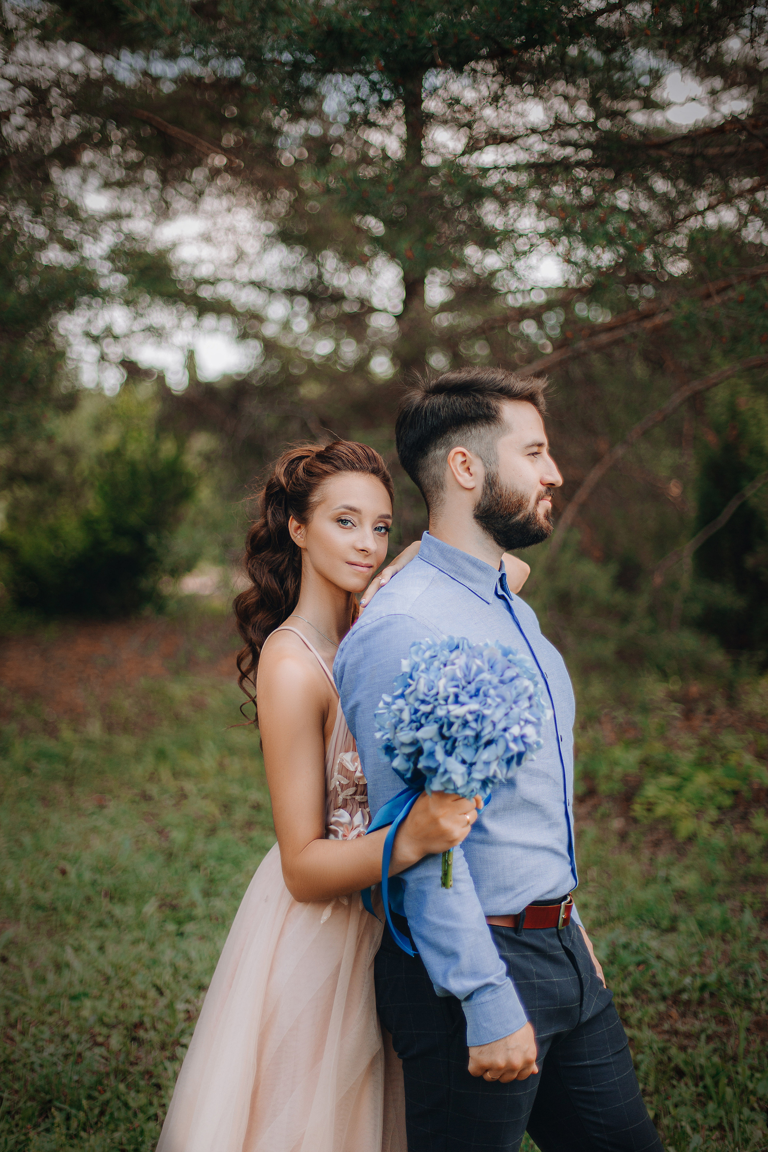 Таня и Илья. Ботанический сад. Индивидуальные и семейные съёмки в Уфа Маргарита Истомина