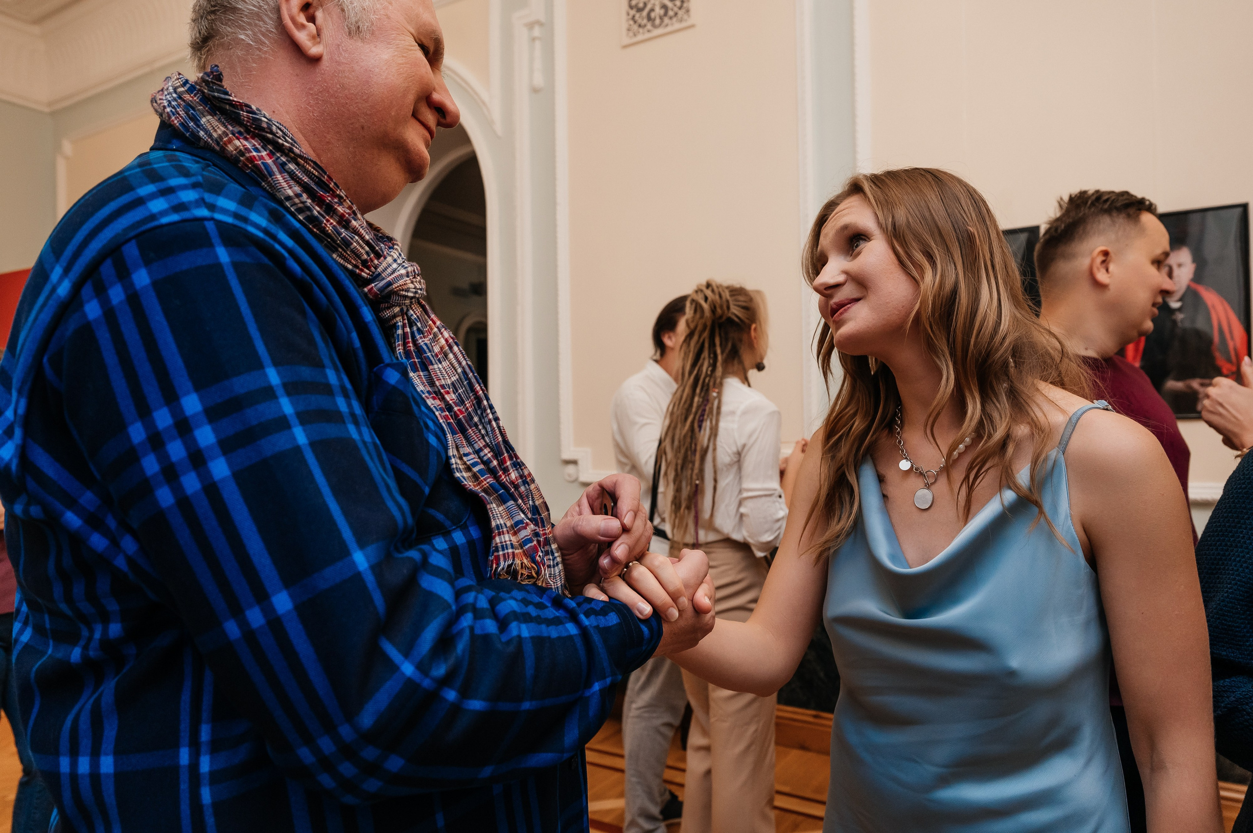 Открытие выставки Кати Васильевой в Молодежном театре. Wedding and family photographer USA