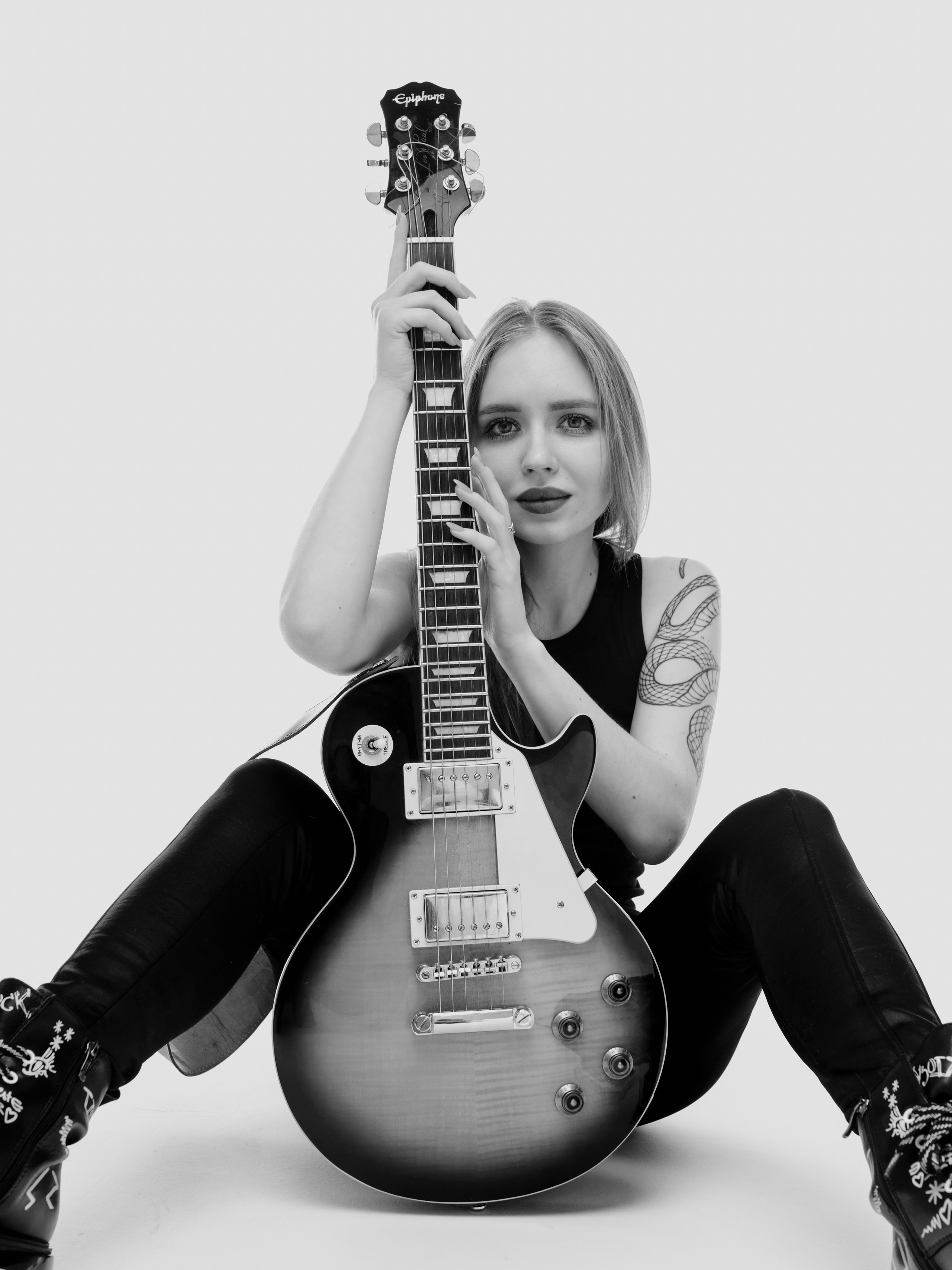 Женская фотосессия в студии. Маруся Машкова • Фотограф в Москве