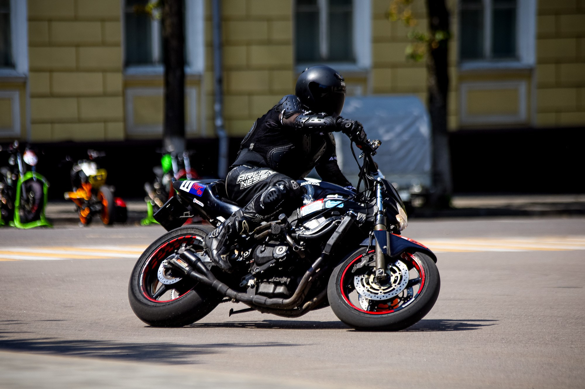 Кубок России по фигурному управлению мотоциклом. Спортивный фотограф Вадим Добедченков