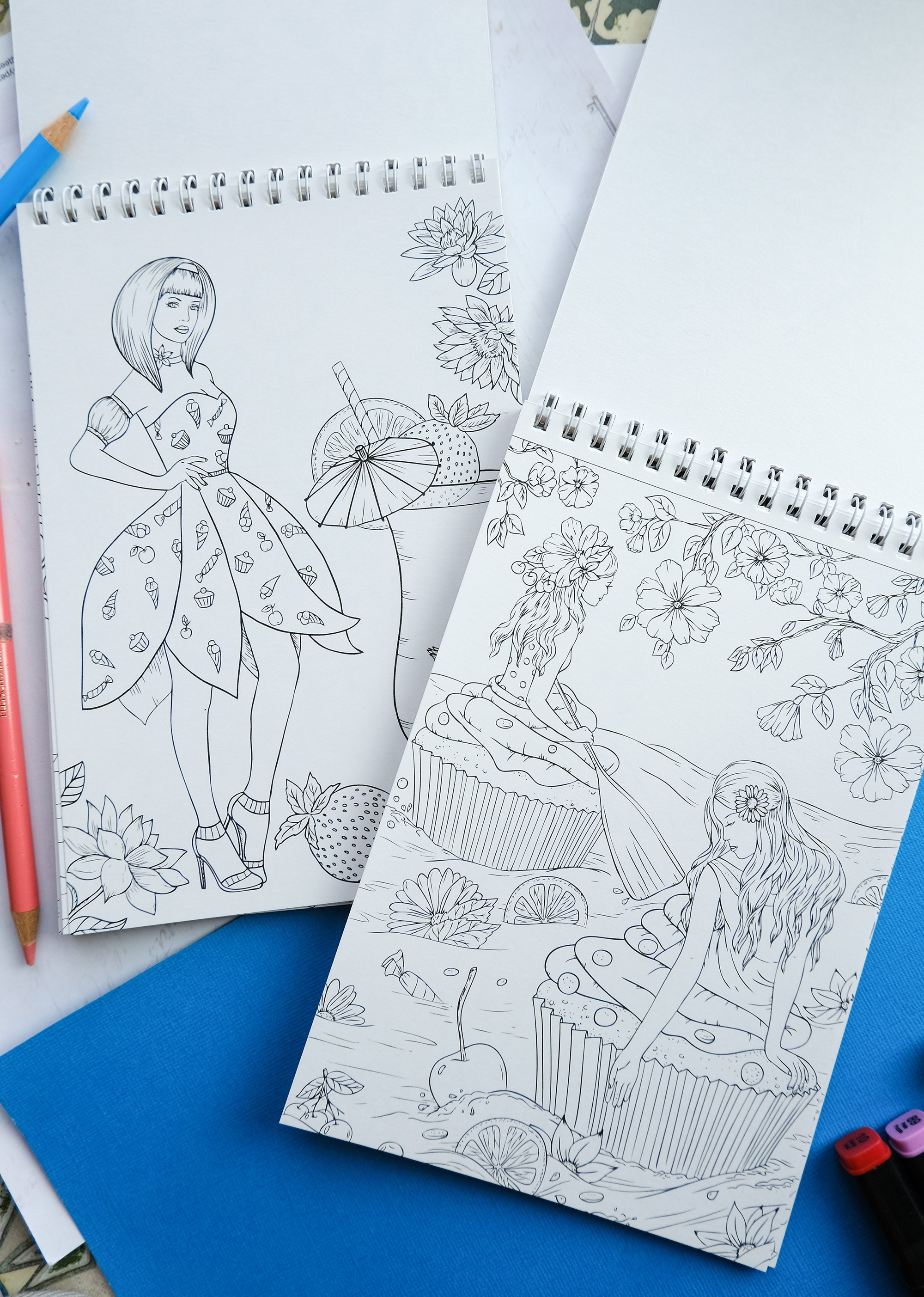 Sweet Dreams А5. Раскраски Алёны Лазаревой