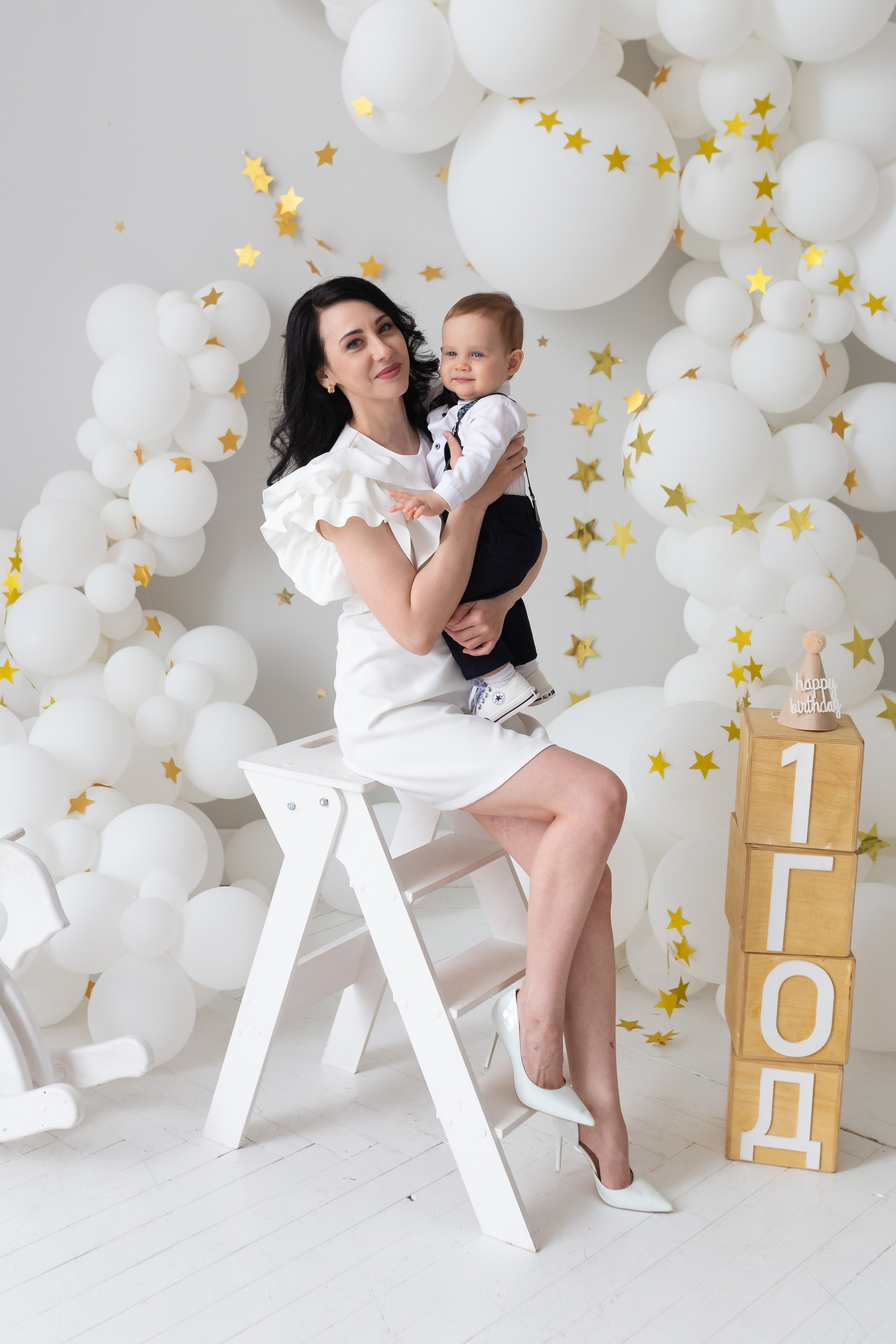 ДР в студии. Фотограф беременности в Новосибирске Елена Загороднева