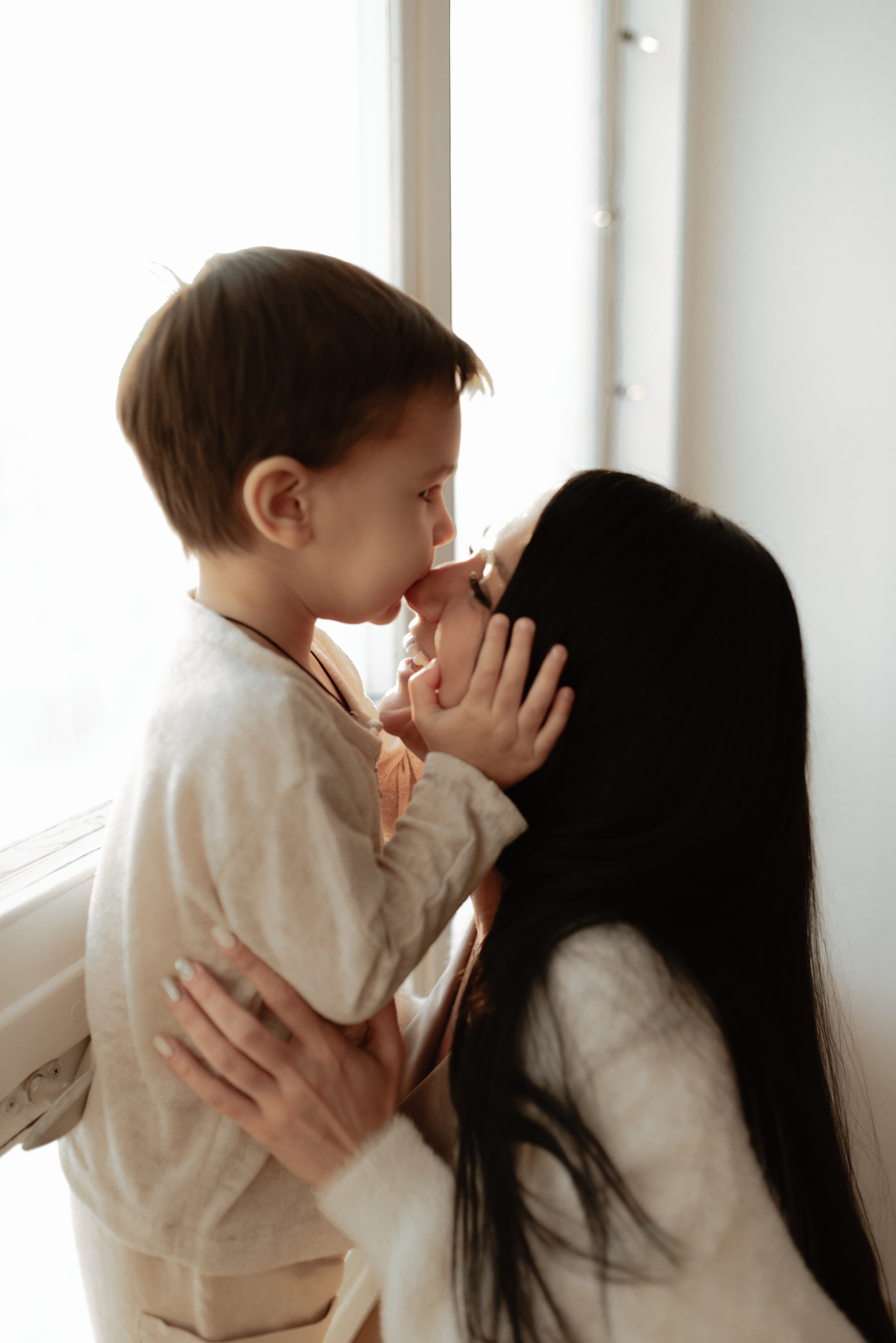 Зимняя студийная. Фотограф Рязань. Семейный Свадебный фотограф