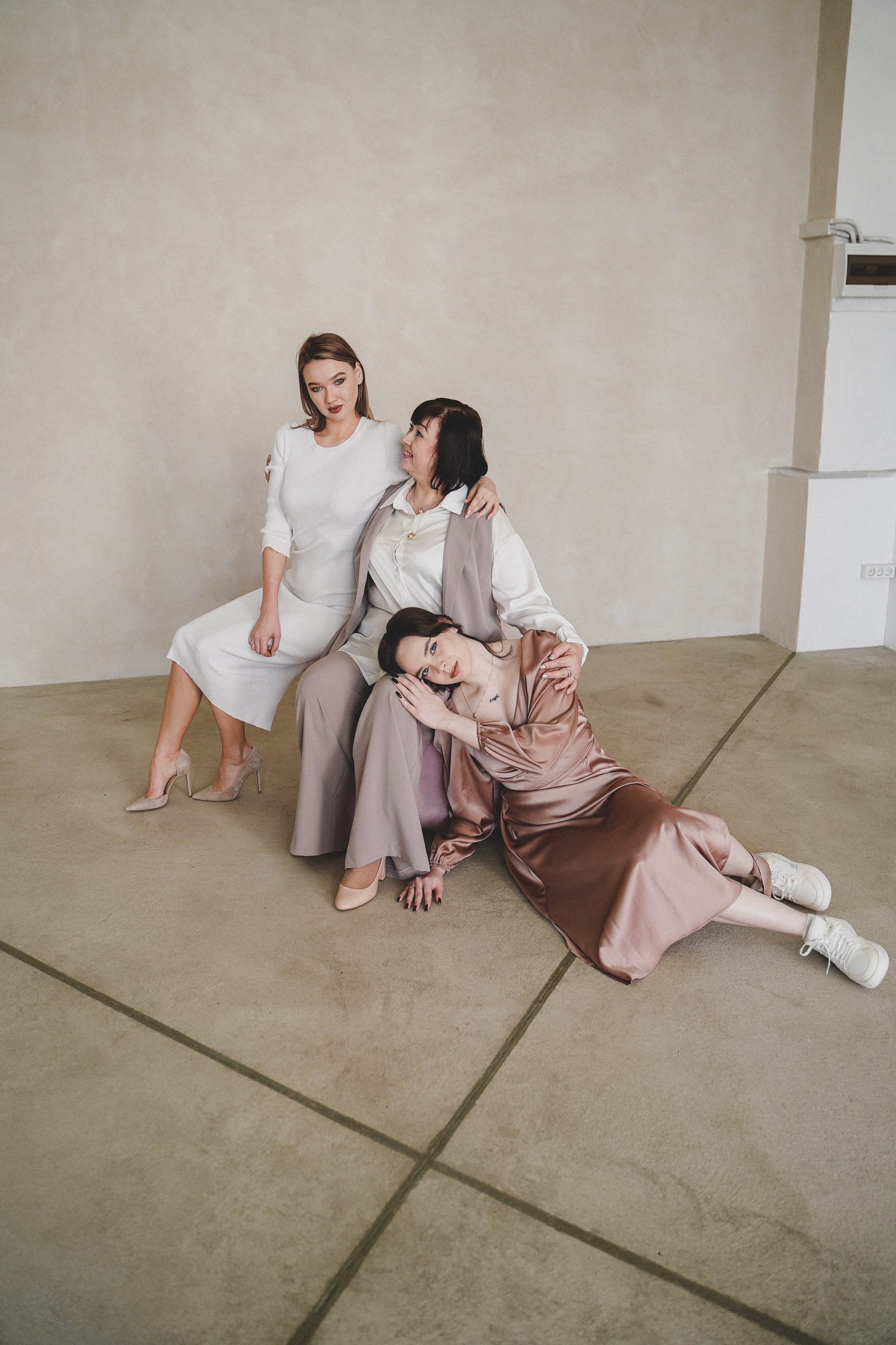 Фотосессия большой семьи в студии. Семейный и женский фотограф в Краснодаре Анастасия Приймак