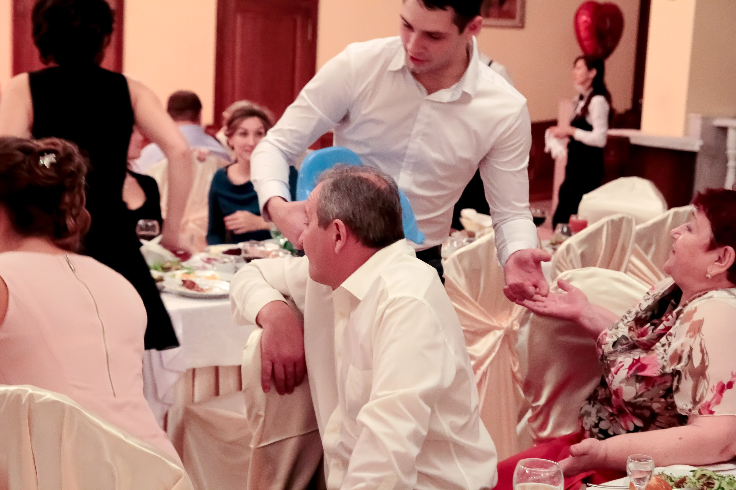 Банкет/Banquet. Максим Матвийченко и Виктория Басова профессионалы своего дела