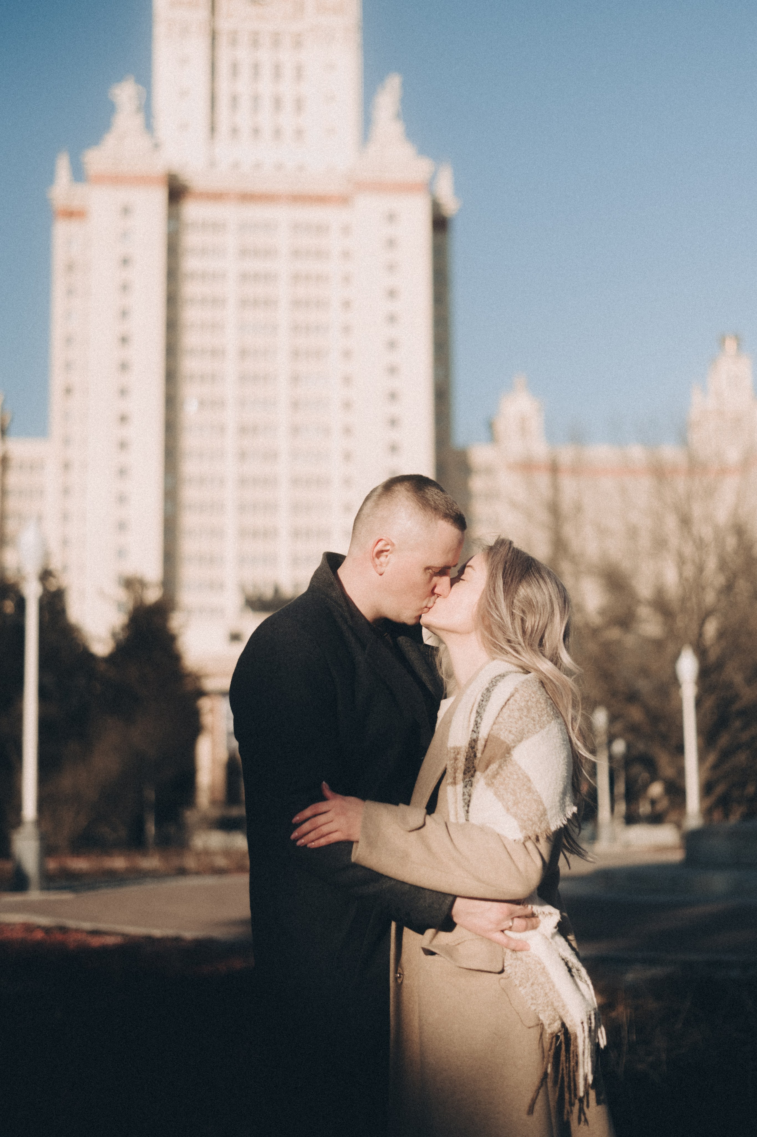 Любовная фотосессия, МГУ