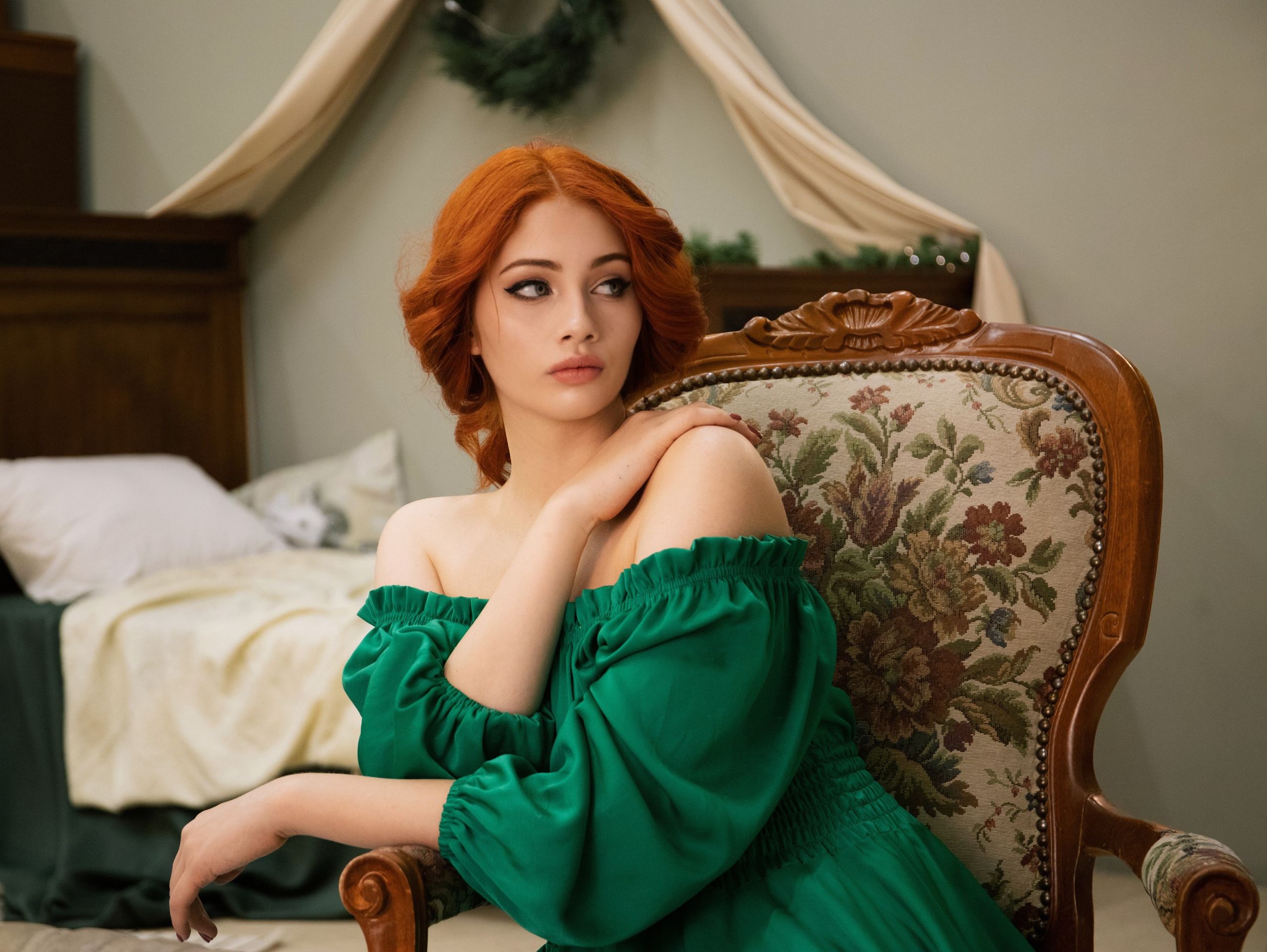 Подруги Новогодняя съемка в студии. Свадебный и семейный фотограф в Москве Мила Широких