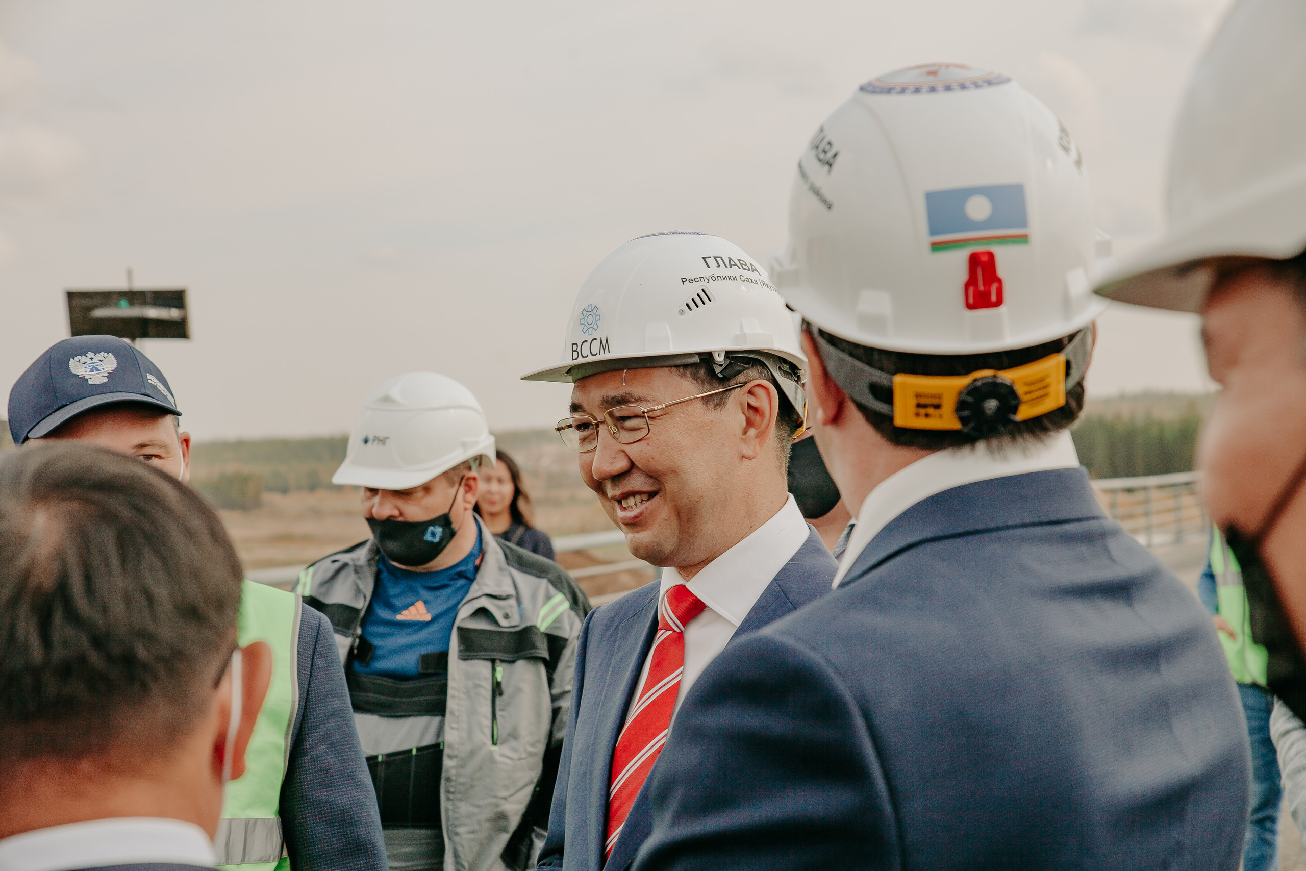 Глава Якутии. Якутск. РНГ.Мост. Репортаж.Росавтодор.Алроса