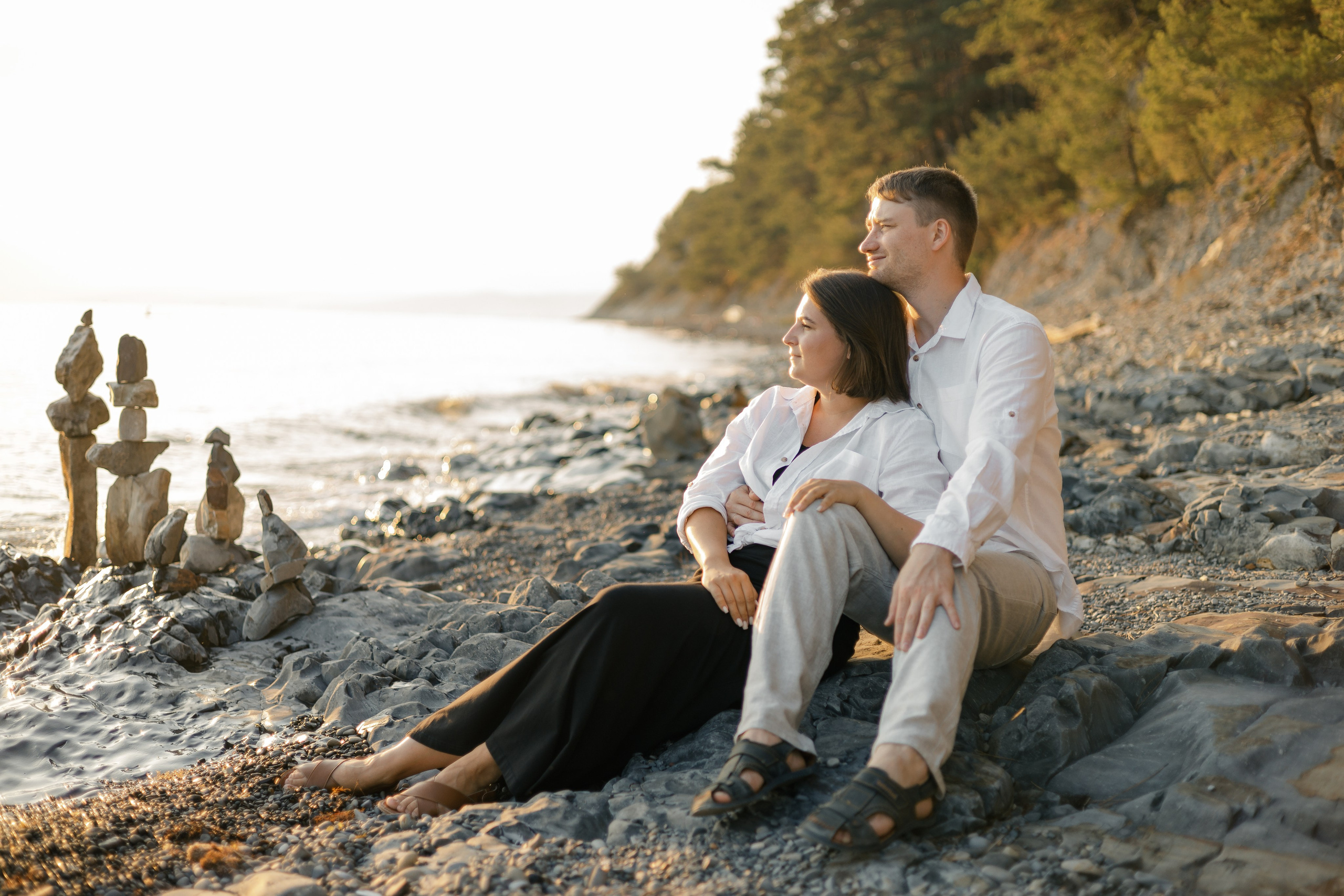 Александр, Мария и Настенька