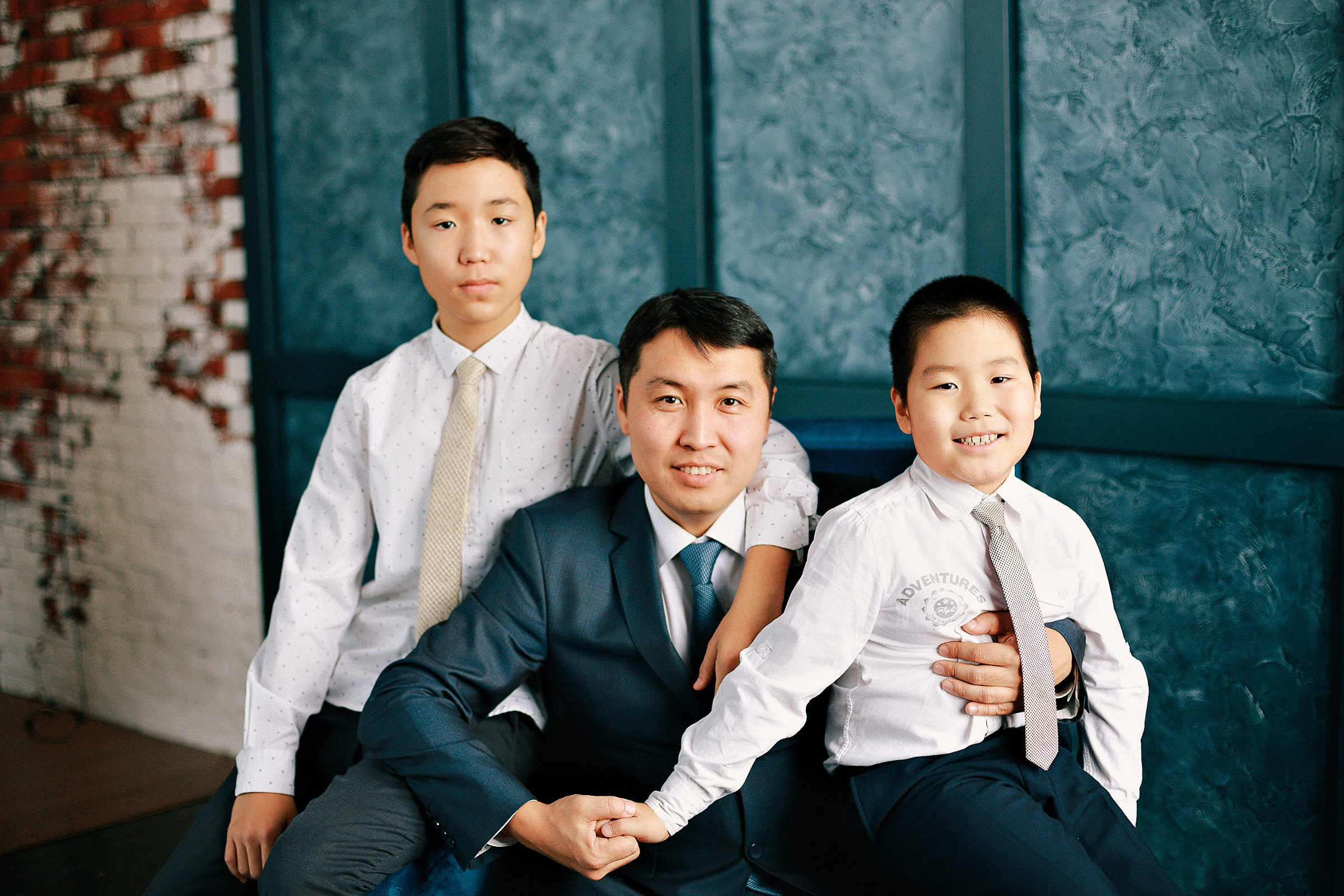 Семейная фотосессия в студии/дома. Семейный и детский фотограф в г. Улан-Удэ