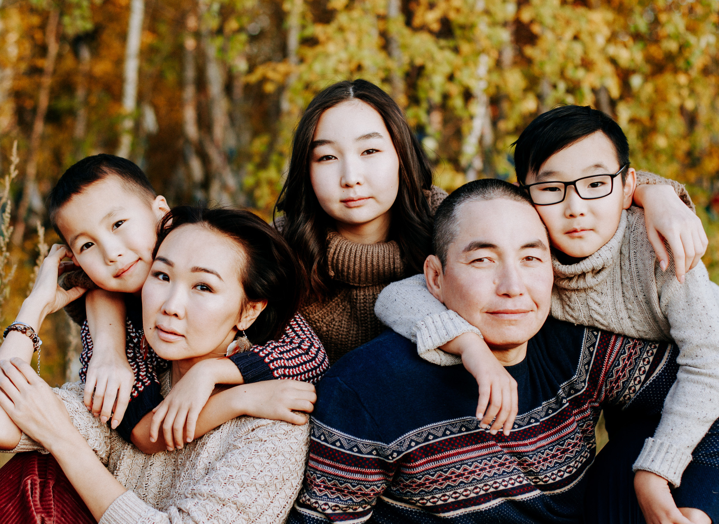 Семейная фотосессия на природе. Семейный и детский фотограф в г. Улан-Удэ