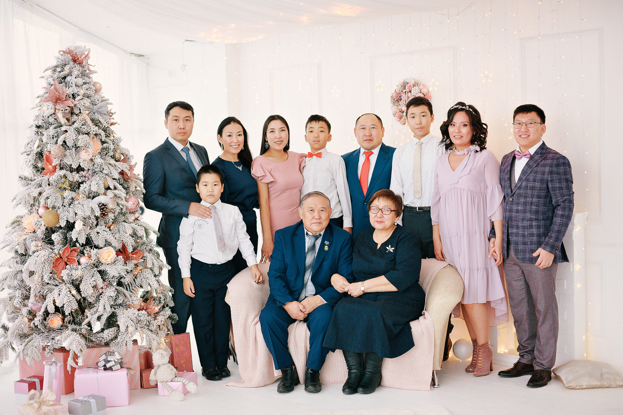 Семейная фотосессия в студии/дома. Семейный и детский фотограф в г. Улан-Удэ