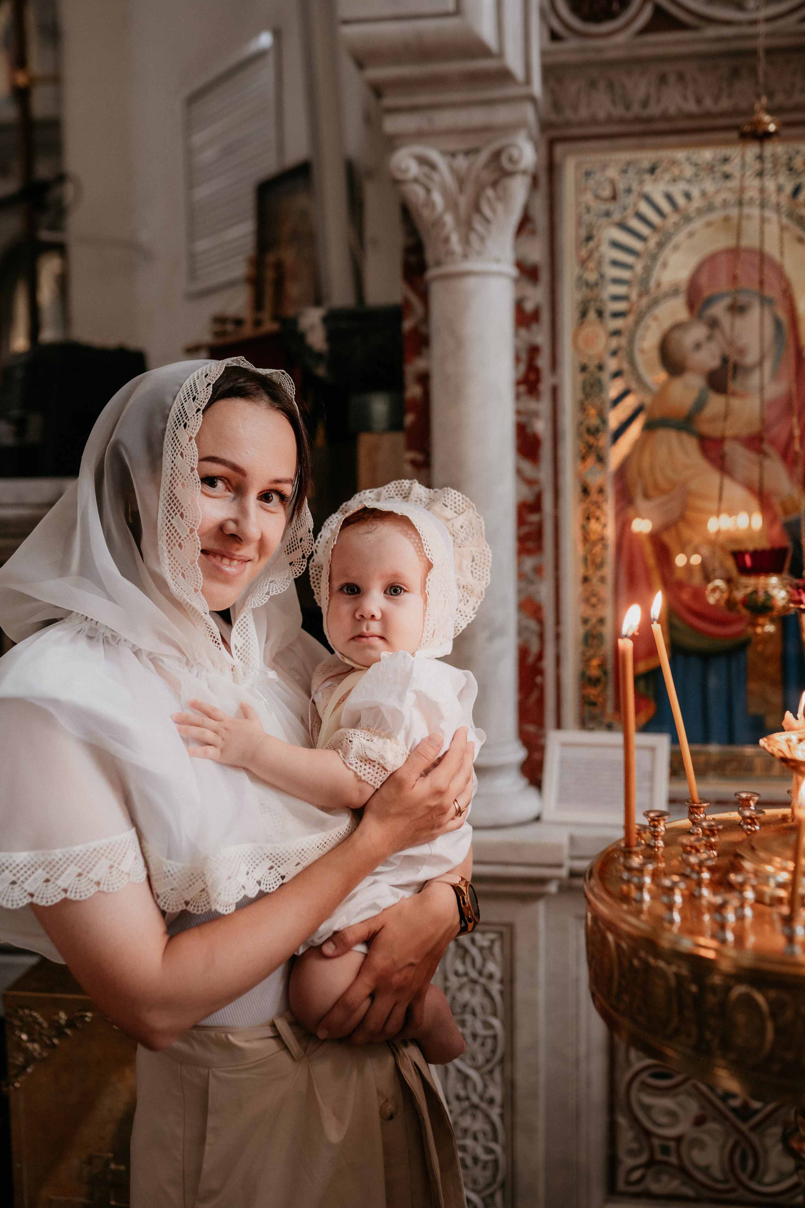 Крещение Стеши. Семейный и детский фотограф в Краснодаре