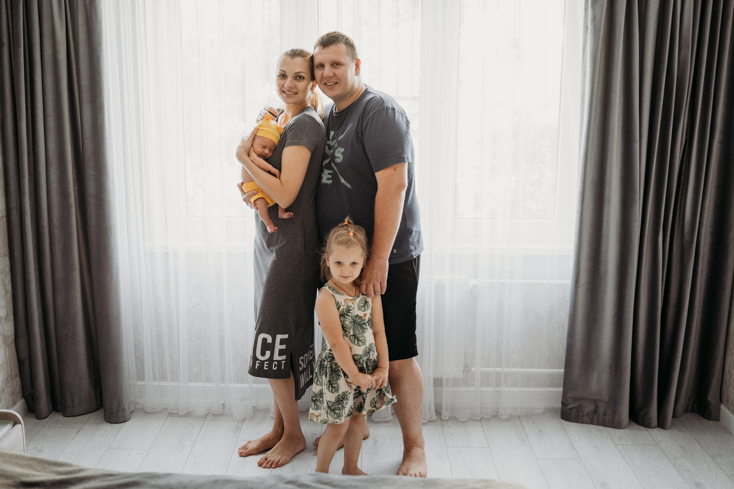 Новый человек в семье Оли. Семейный и детский фотограф в Краснодаре