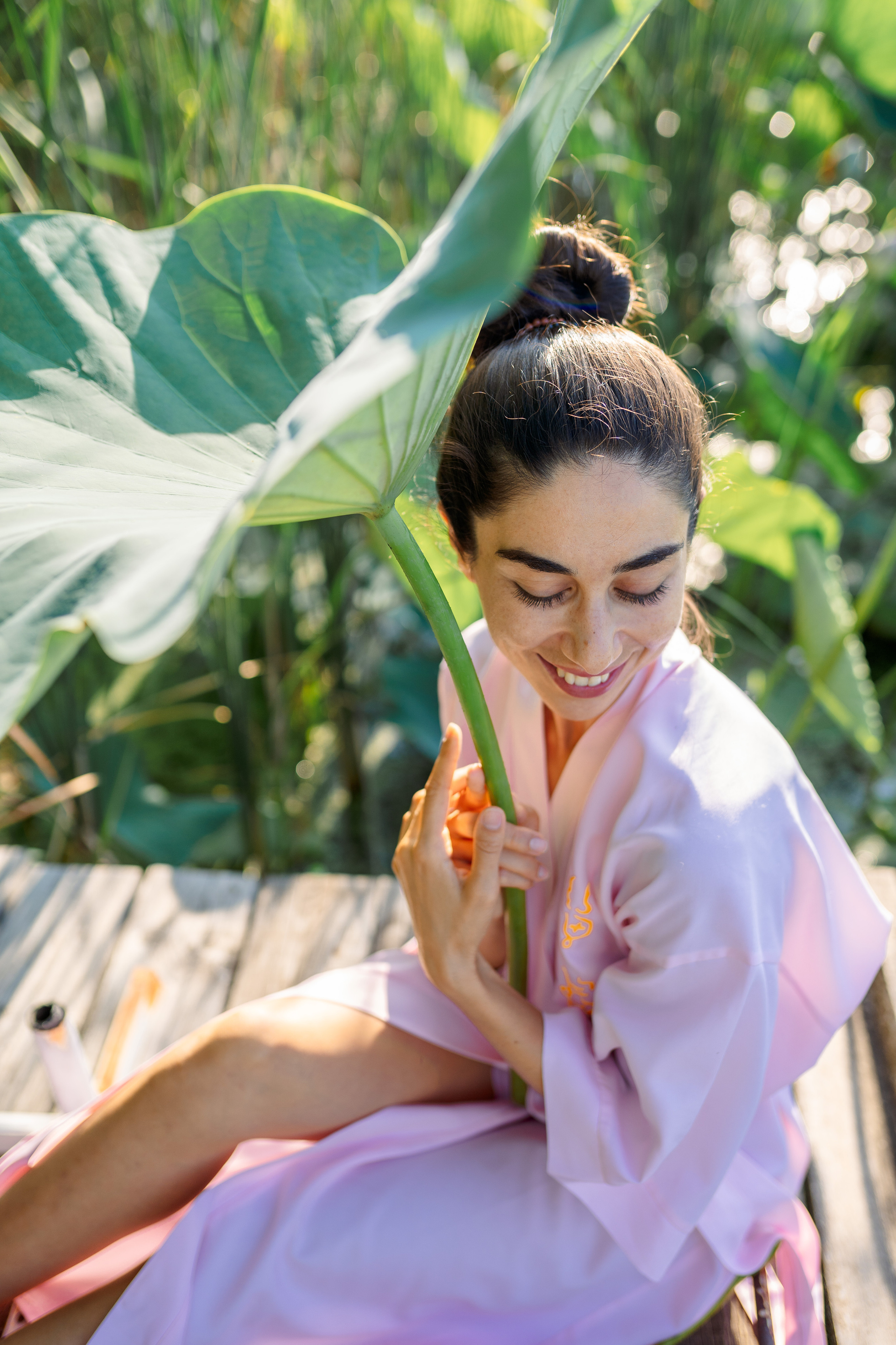 Поездка в лотосы. Семейный и детский фотограф в Краснодаре