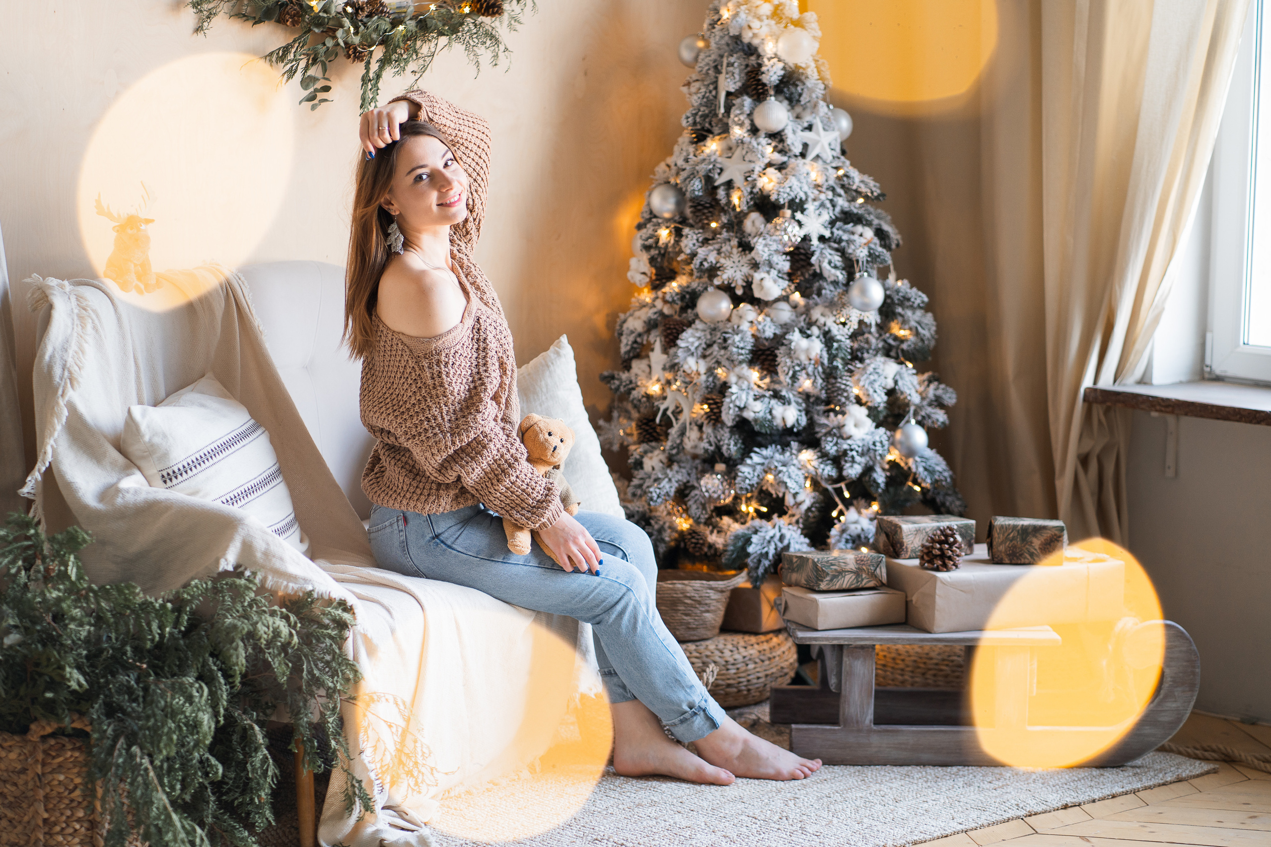 Новый год для Саши. Семейный и детский фотограф в Краснодаре