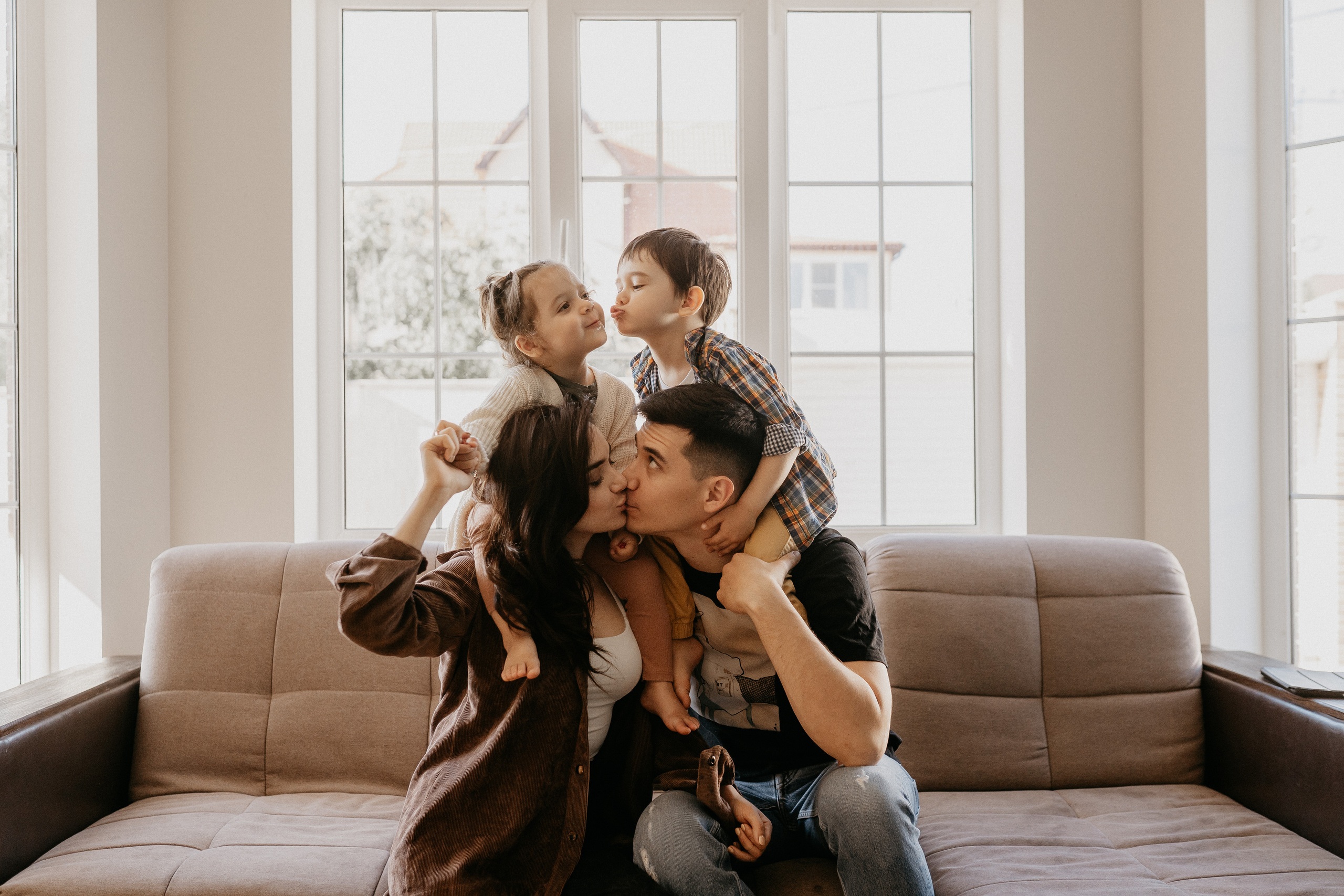 Семья Эли и Артёма. Семейный и детский фотограф в Краснодаре