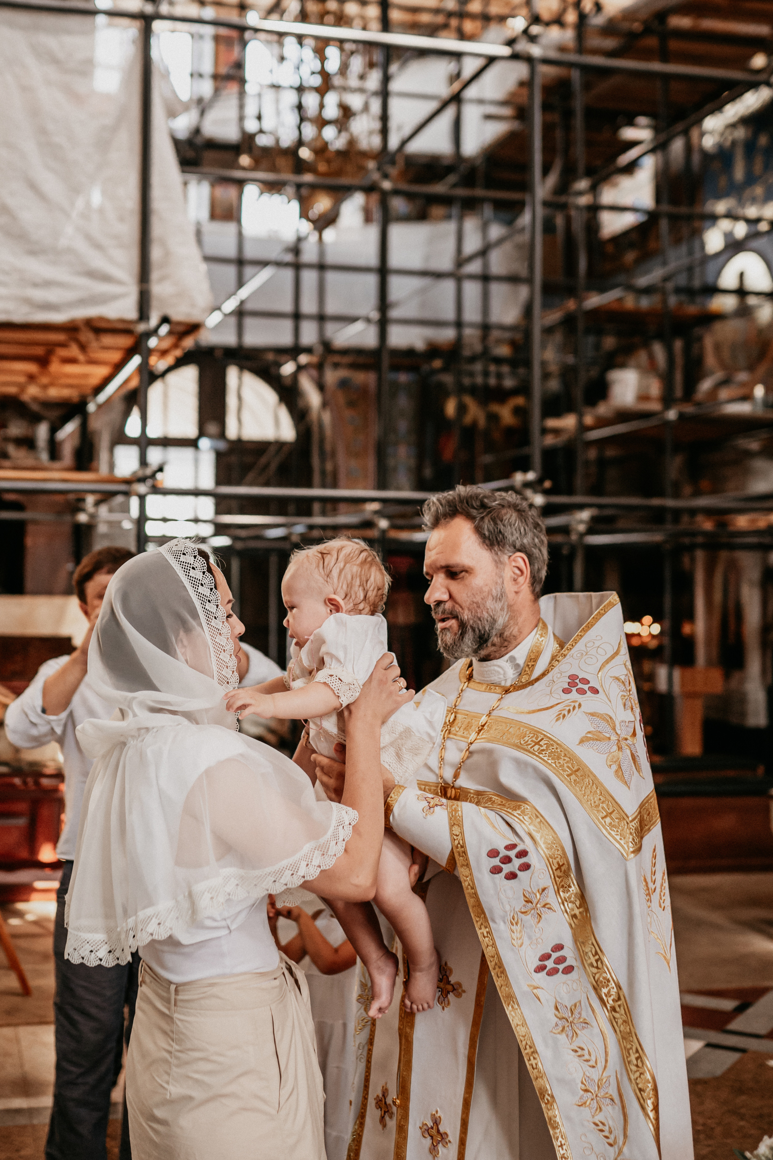 Крещение Стеши. Семейный и детский фотограф в Краснодаре