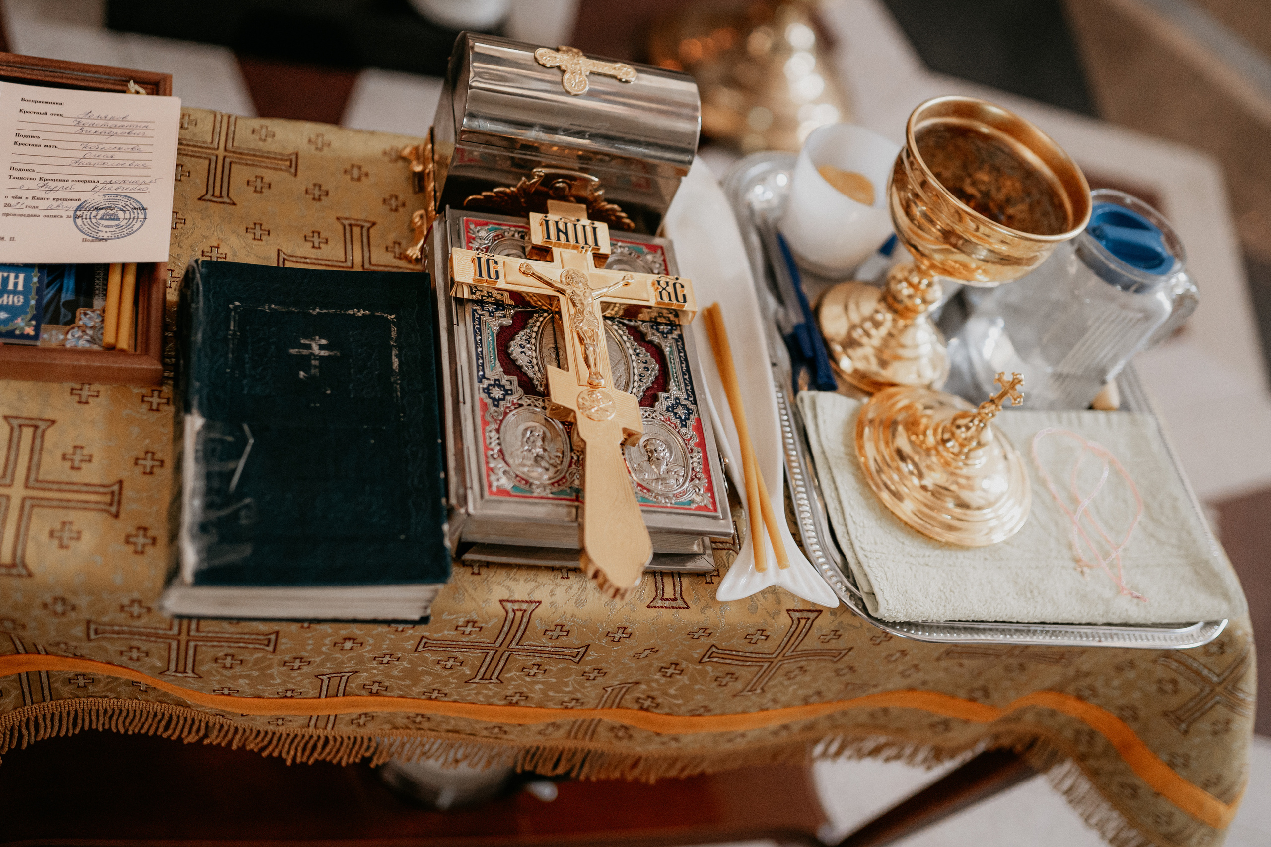 Крещение Стеши. Семейный и детский фотограф в Краснодаре