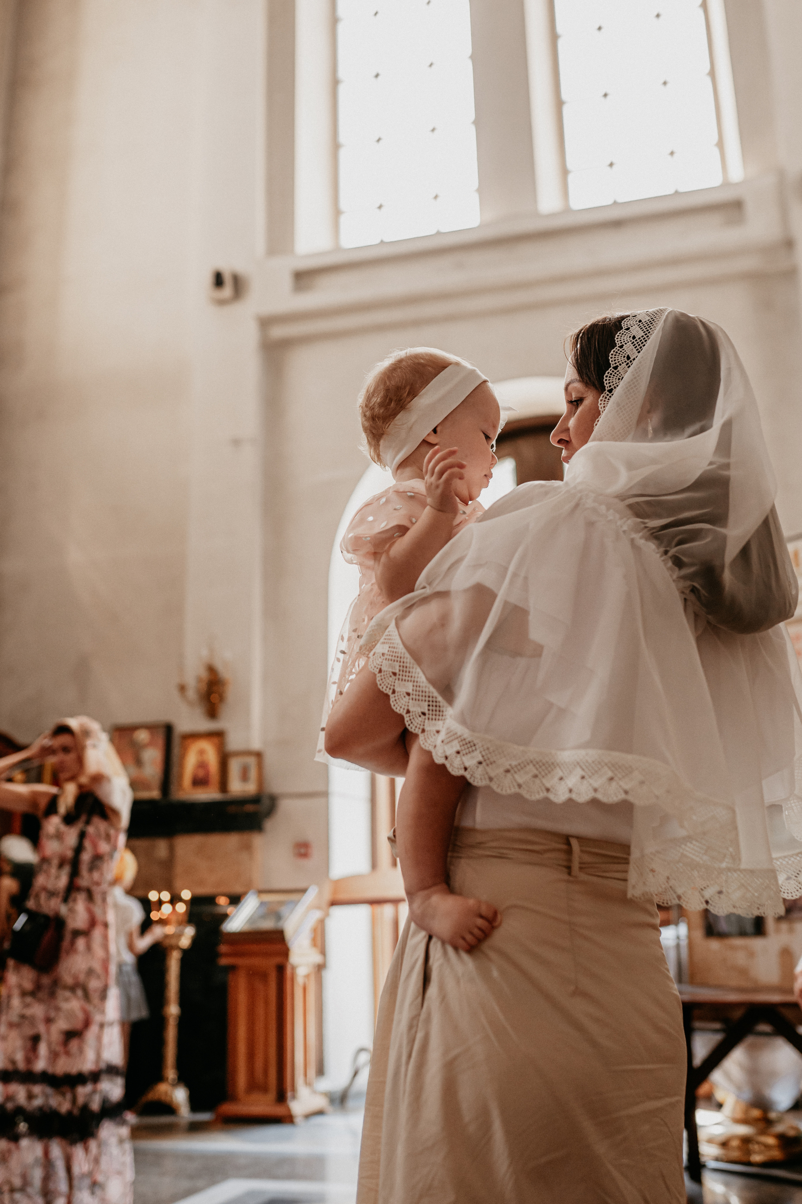 Крещение Стеши. Семейный и детский фотограф в Краснодаре