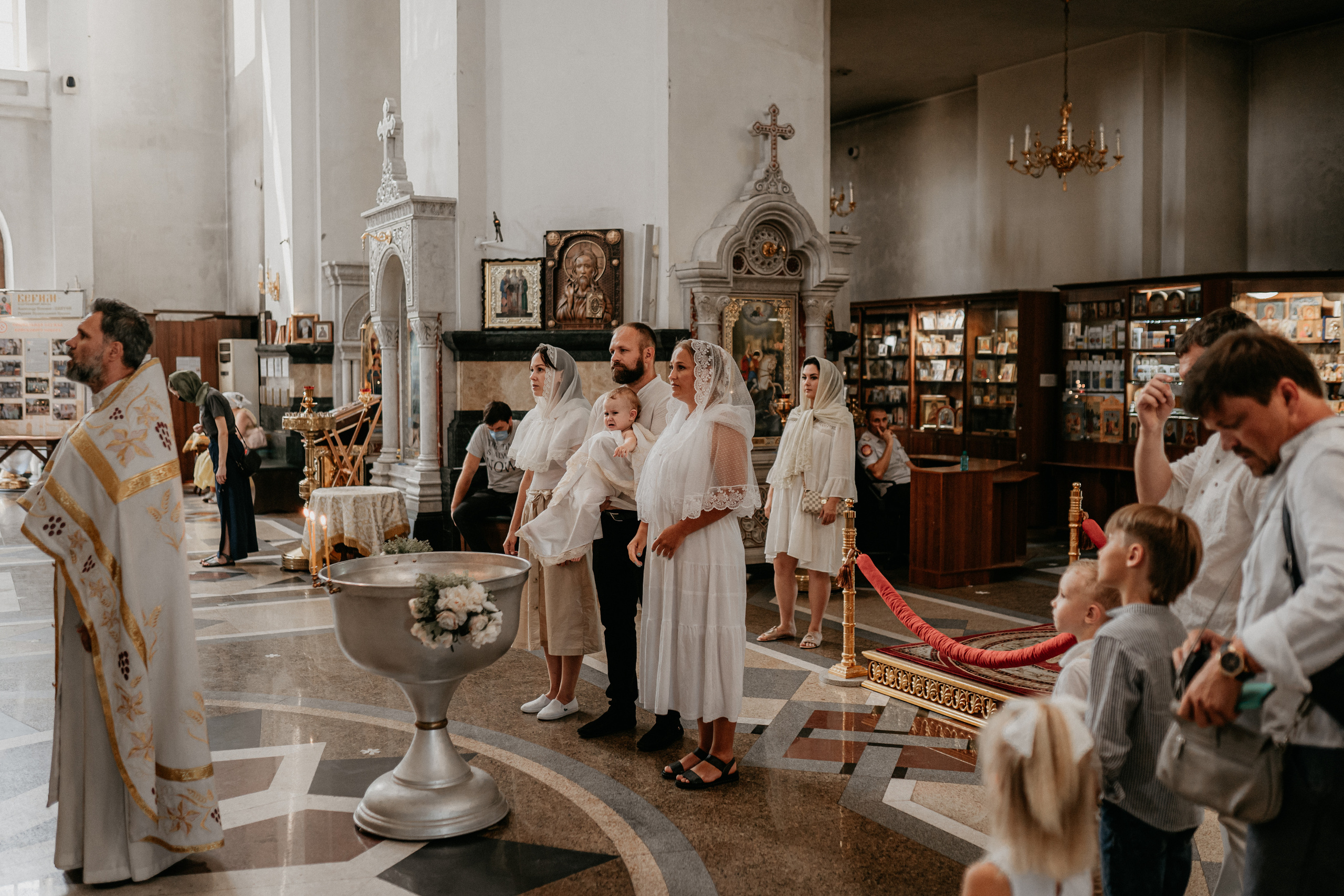 Крещение Стеши. Семейный и детский фотограф в Краснодаре