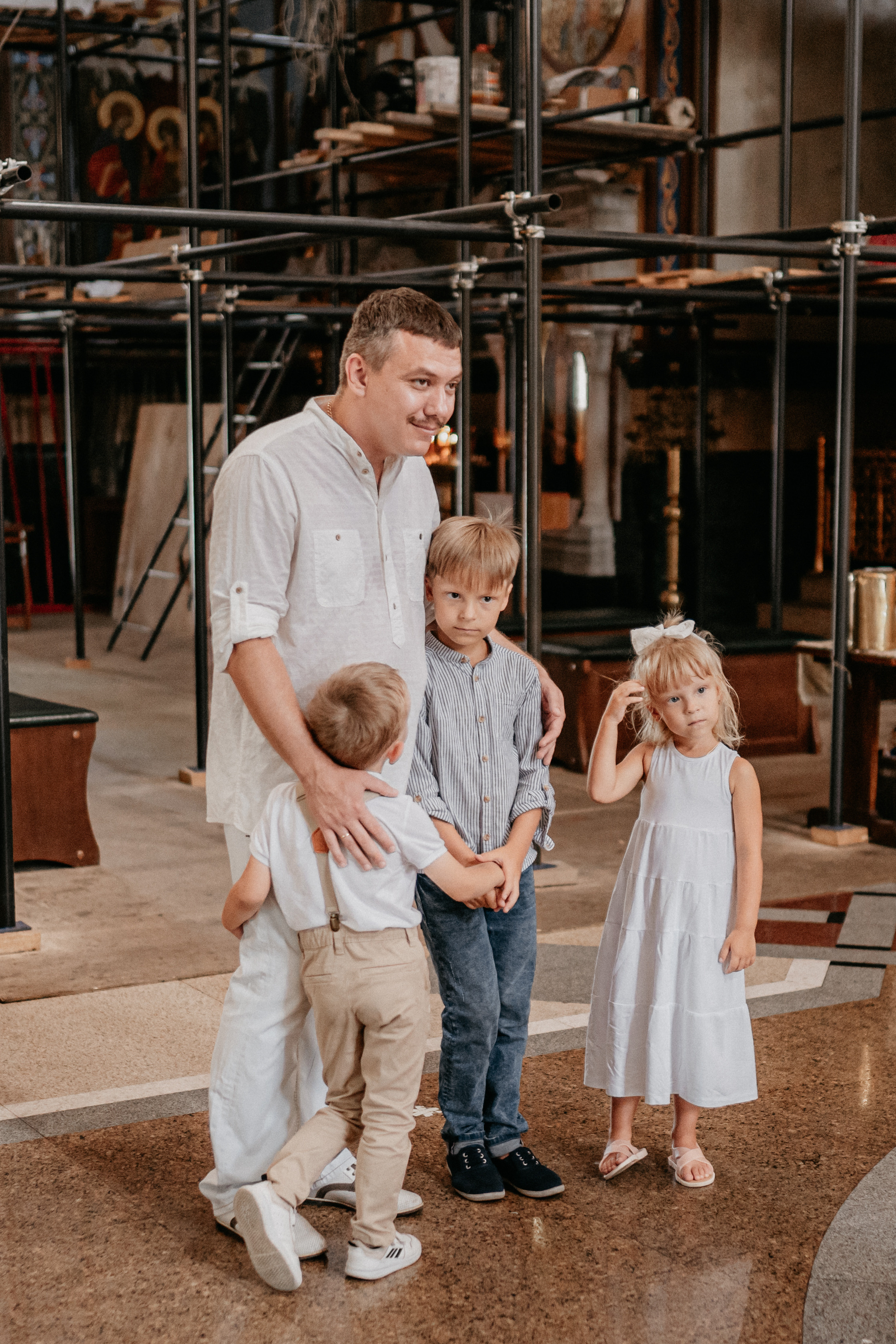 Крещение Стеши. Семейный и детский фотограф в Краснодаре