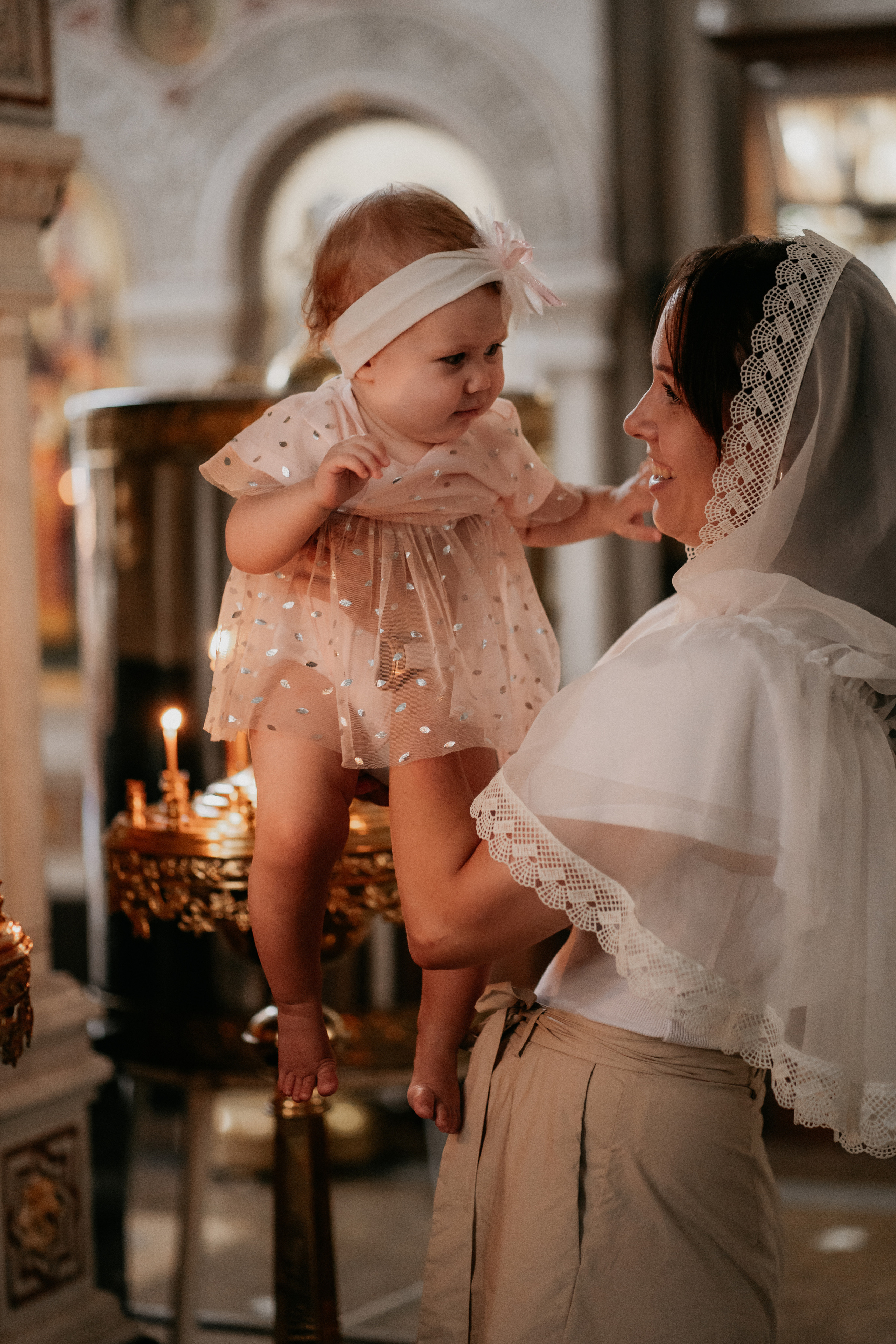 Крещение Стеши. Семейный и детский фотограф в Краснодаре