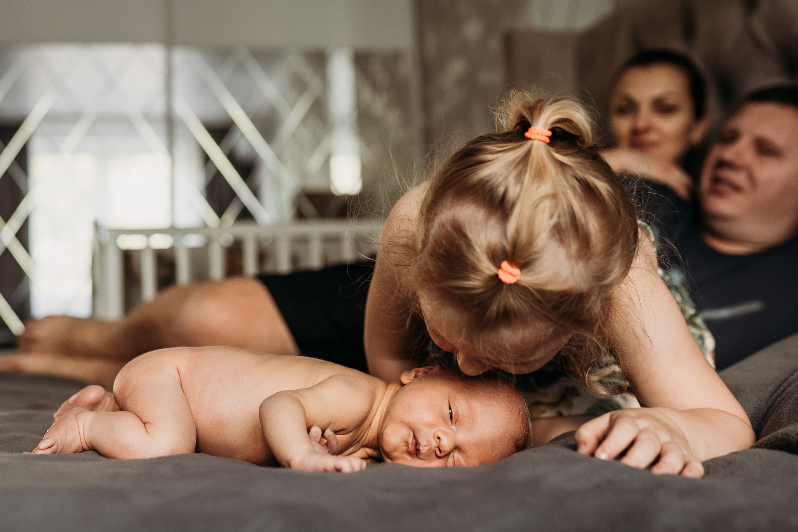 Новый человек в семье Оли. Семейный и детский фотограф в Краснодаре