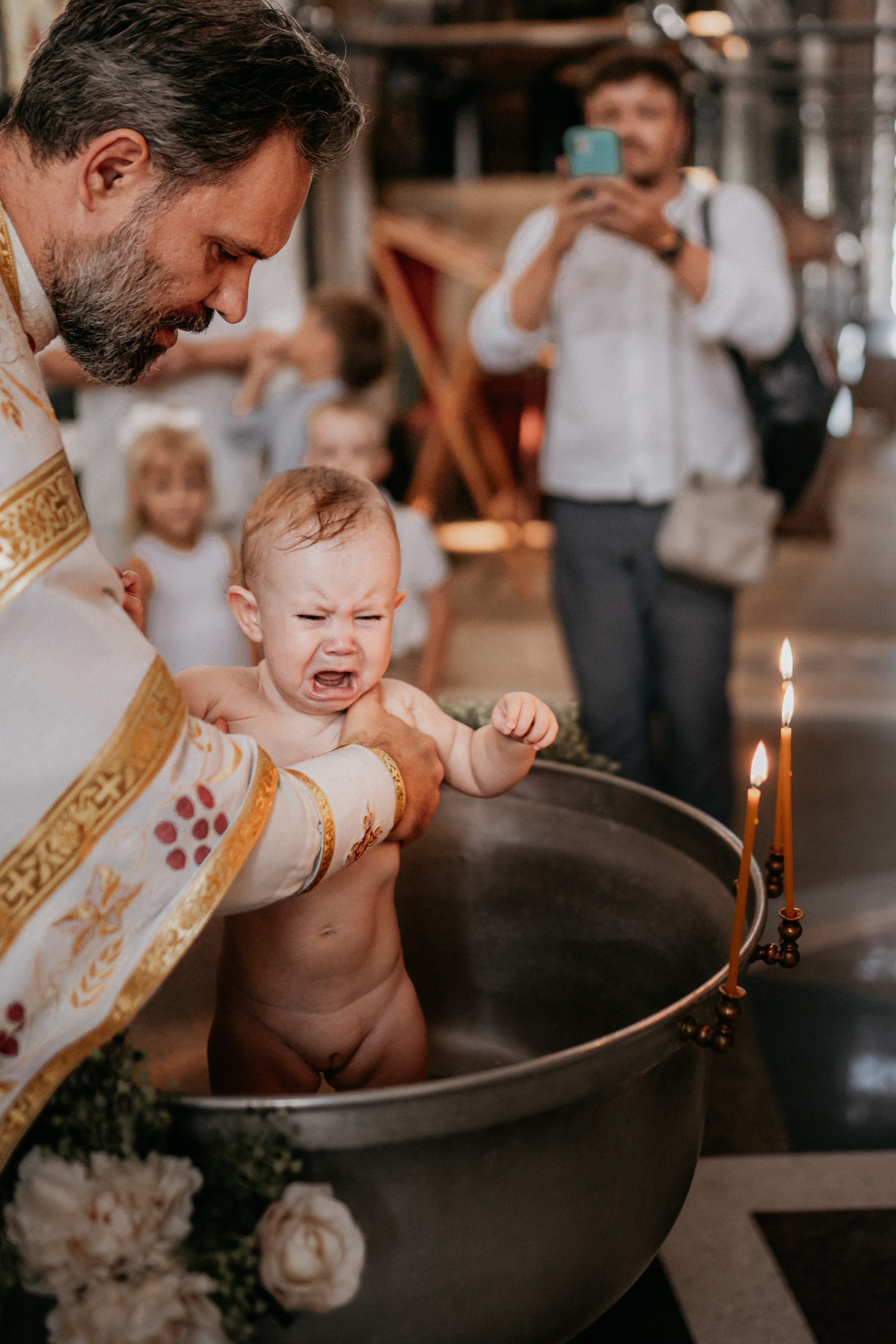 Крещение Стеши. Семейный и детский фотограф в Краснодаре