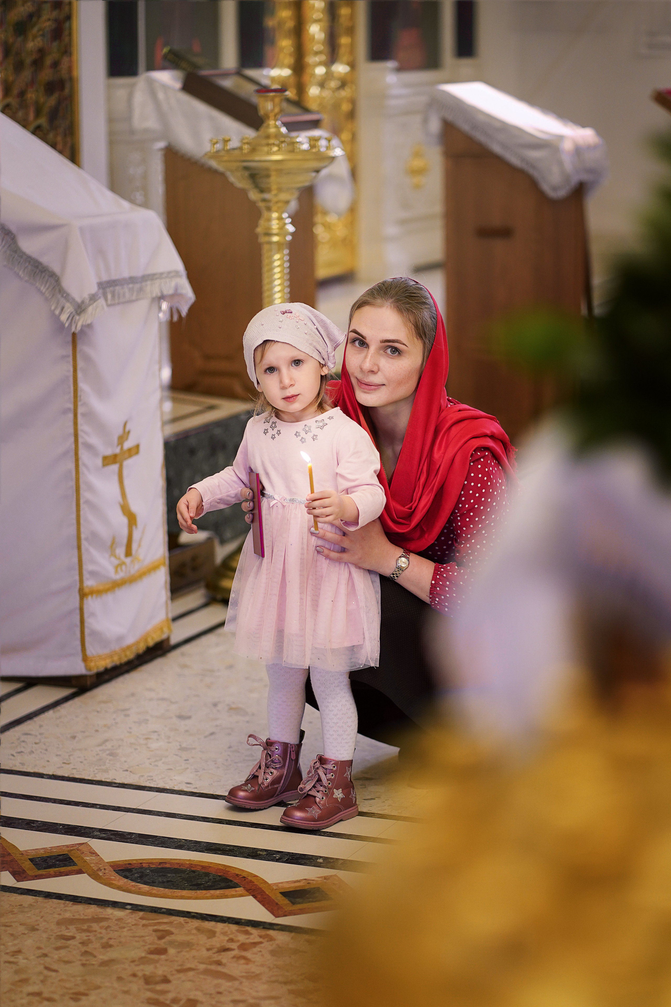 Крещение Павла. Семейный и детский фотограф в Краснодаре