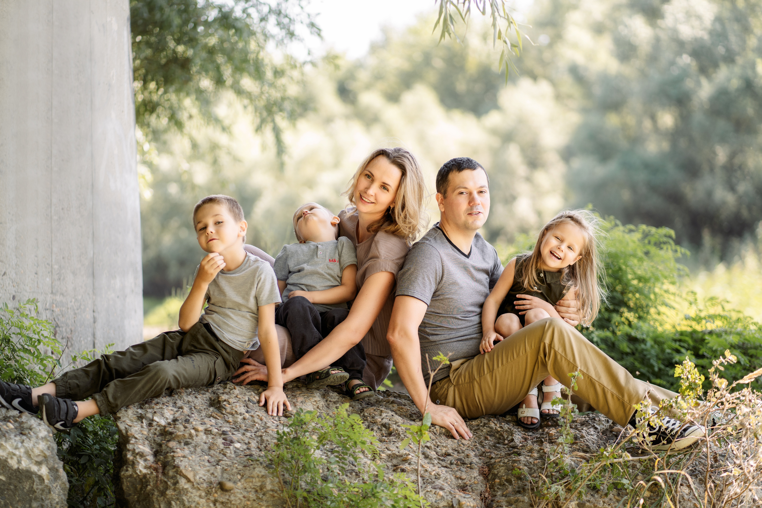 Большая семья Эли. Семейный и детский фотограф в Краснодаре