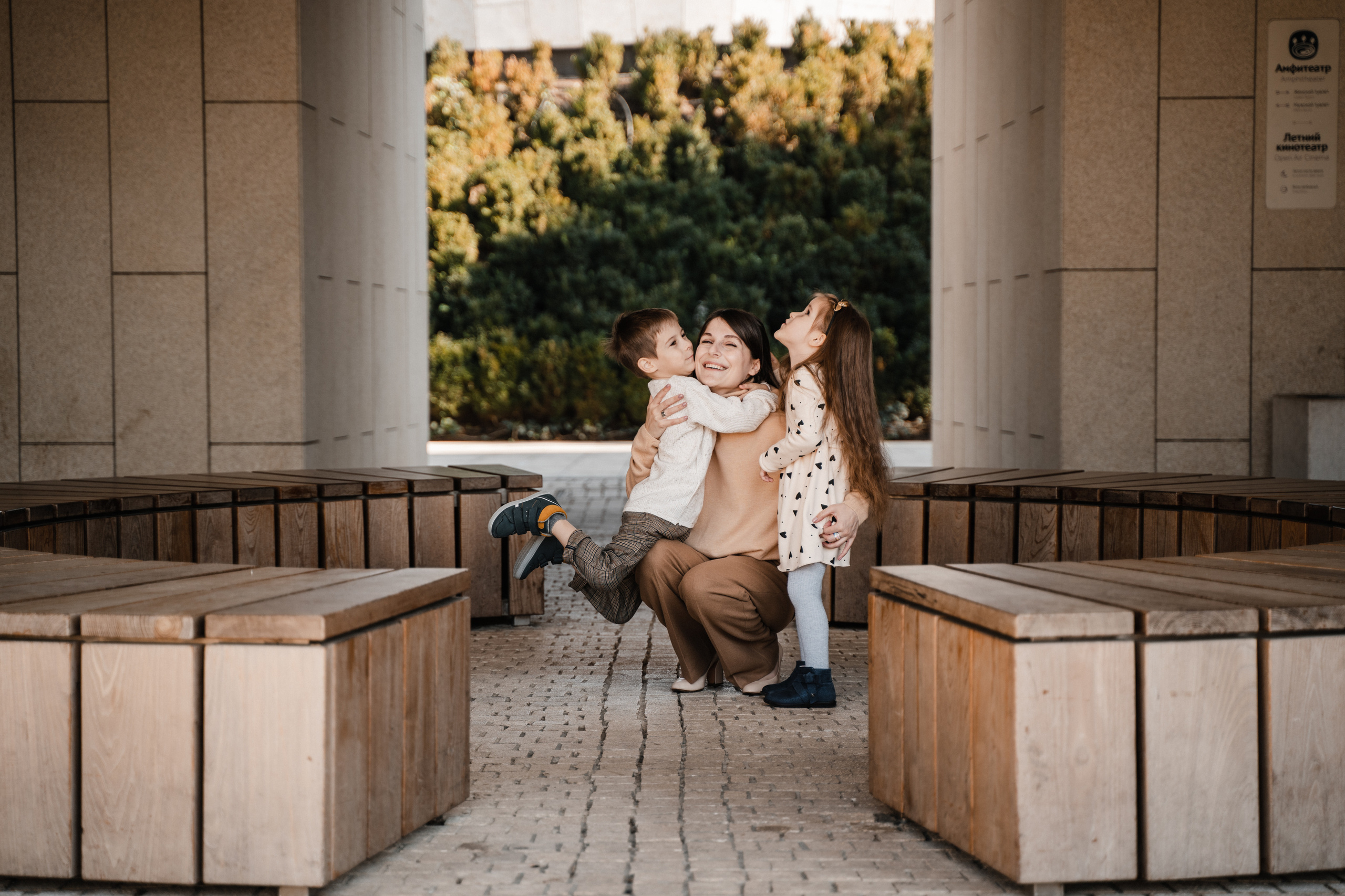 Прогулка в парке. Семейный и детский фотограф в Краснодаре