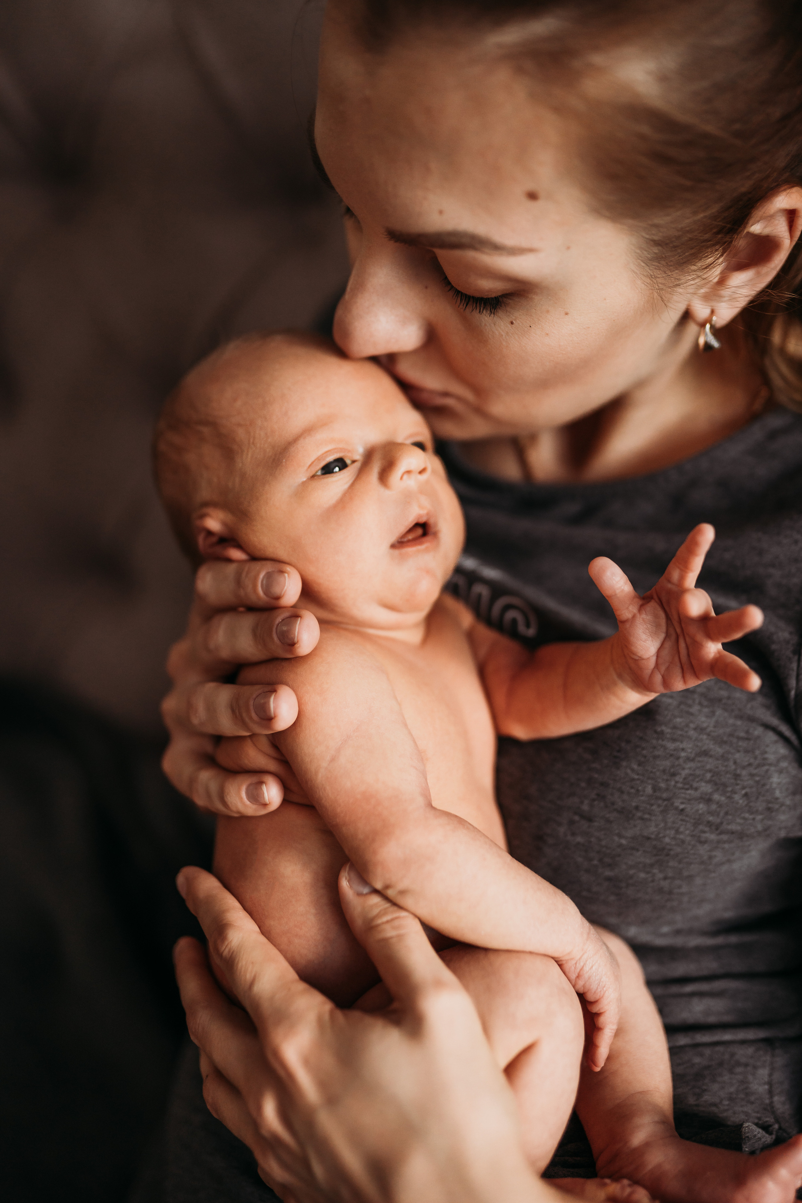 Новый человек в семье Оли. Семейный и детский фотограф в Краснодаре