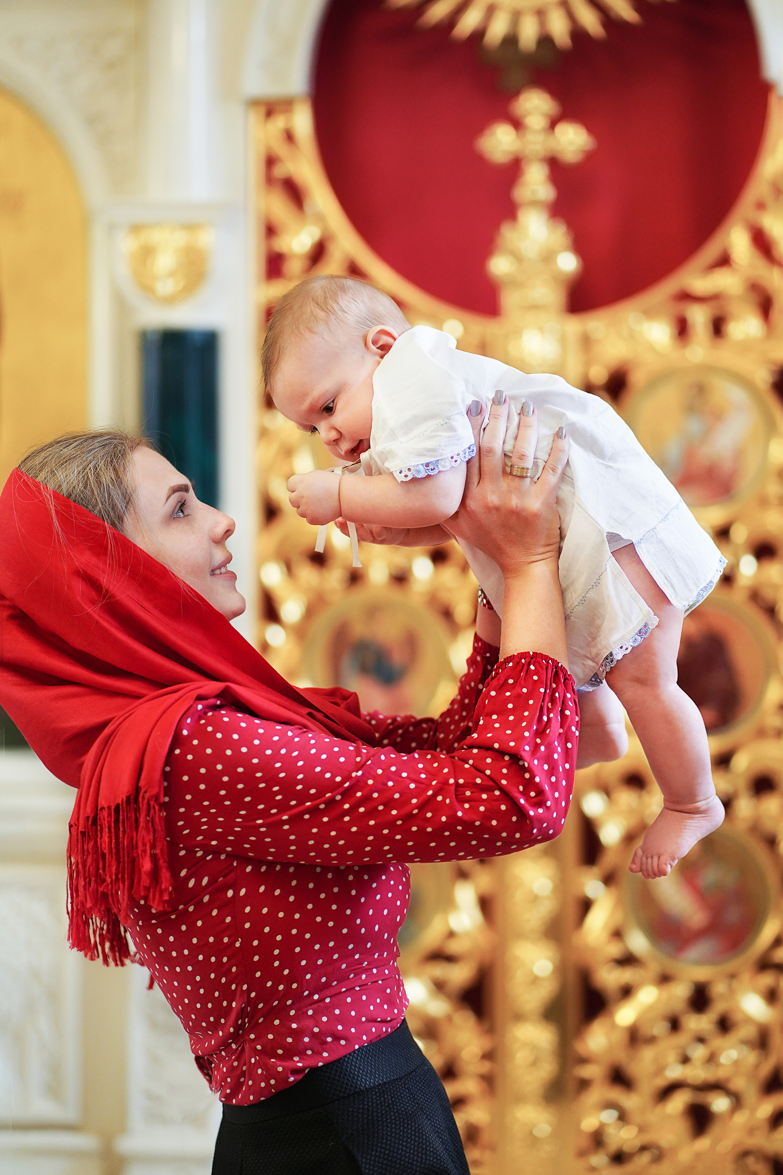 Крещение Павла. Семейный и детский фотограф в Краснодаре