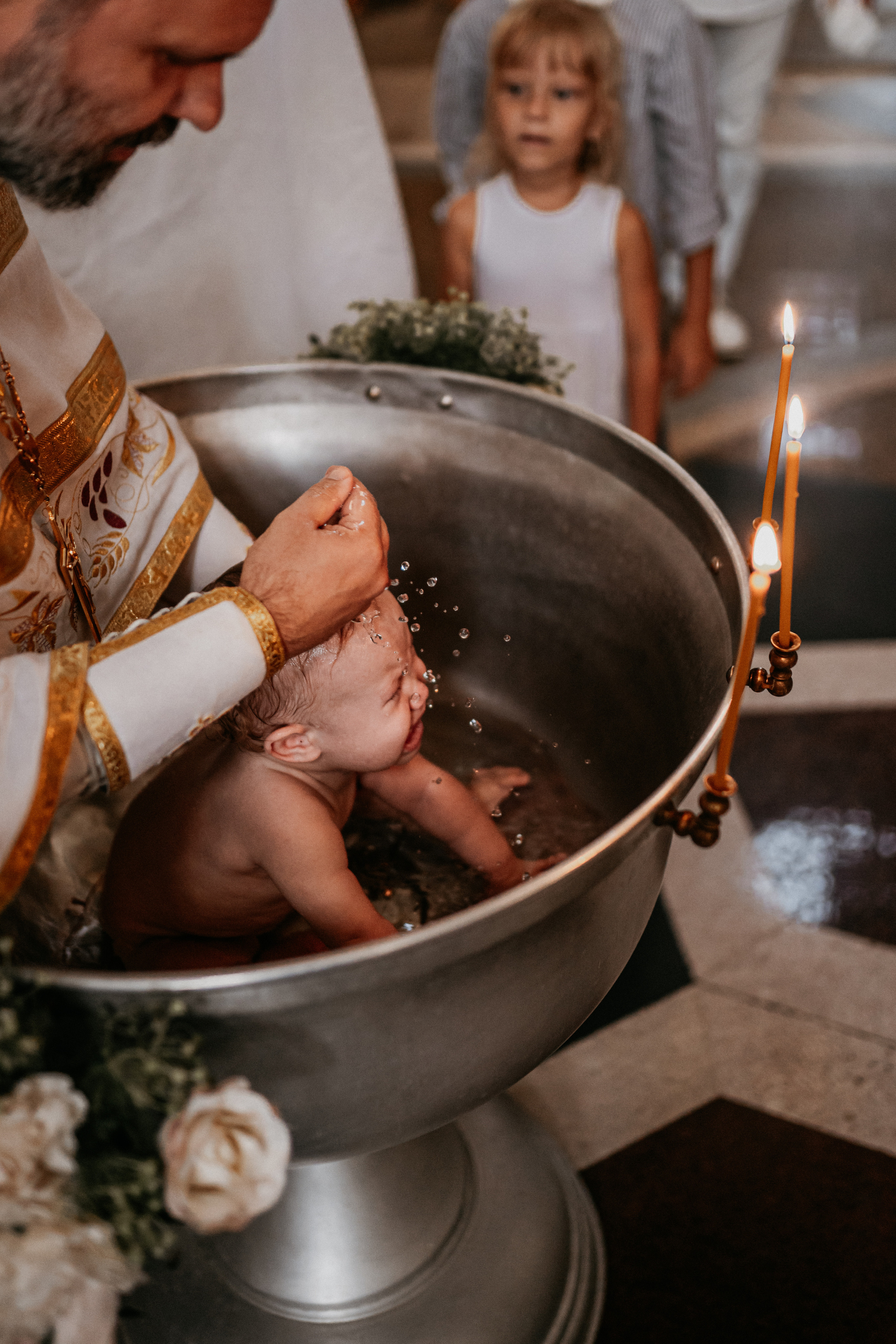 Крещение Стеши. Семейный и детский фотограф в Краснодаре