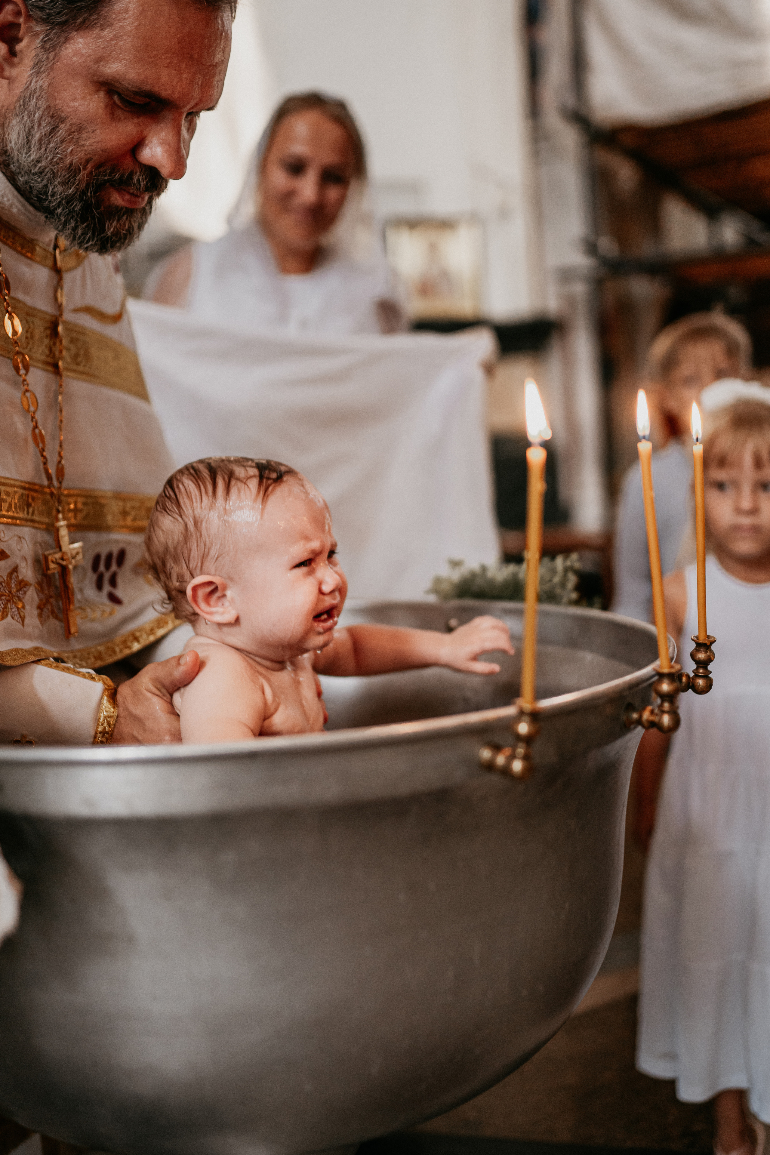 Крещение Стеши. Семейный и детский фотограф в Краснодаре